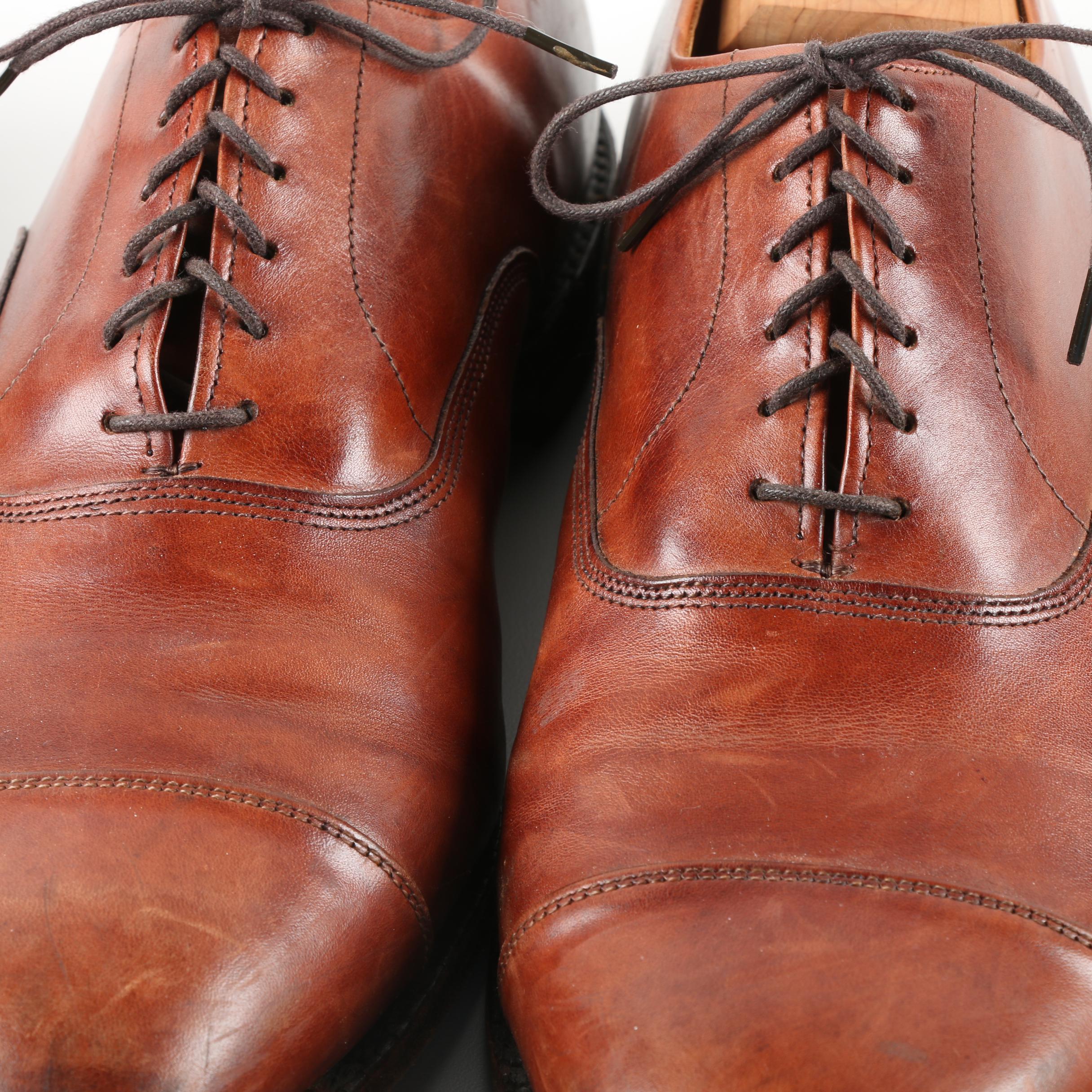 Men's Leather Dress Shoes Including Salvatore Ferragamo, Bally and Allen Edmonds