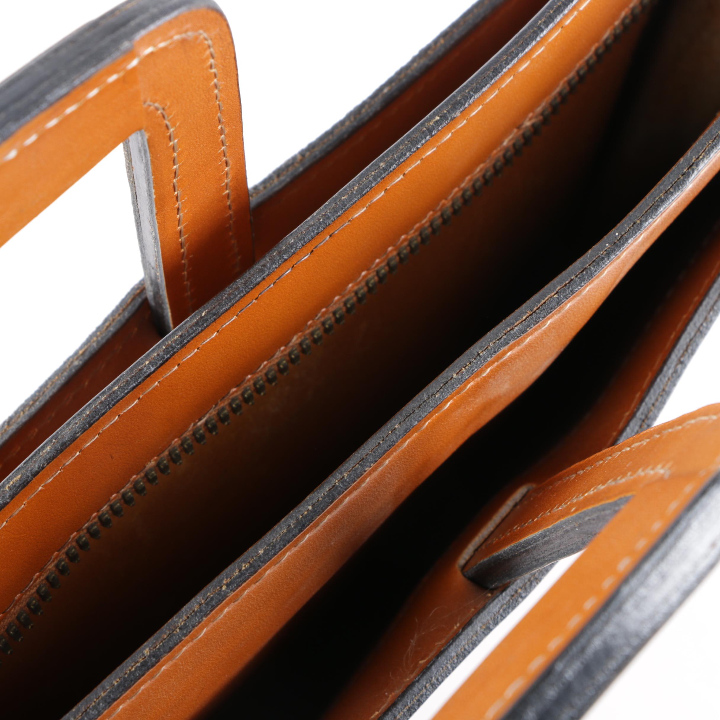 Vintage Leather Attaché Cases Including Papini