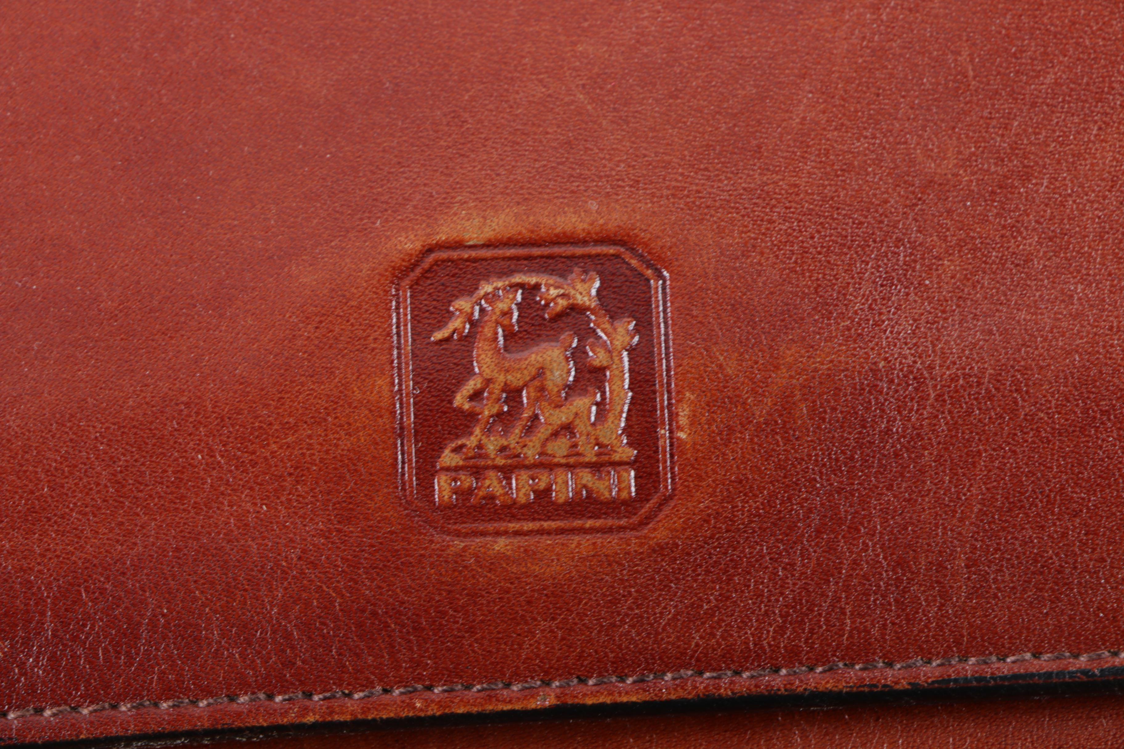 Vintage Leather Attaché Cases Including Papini