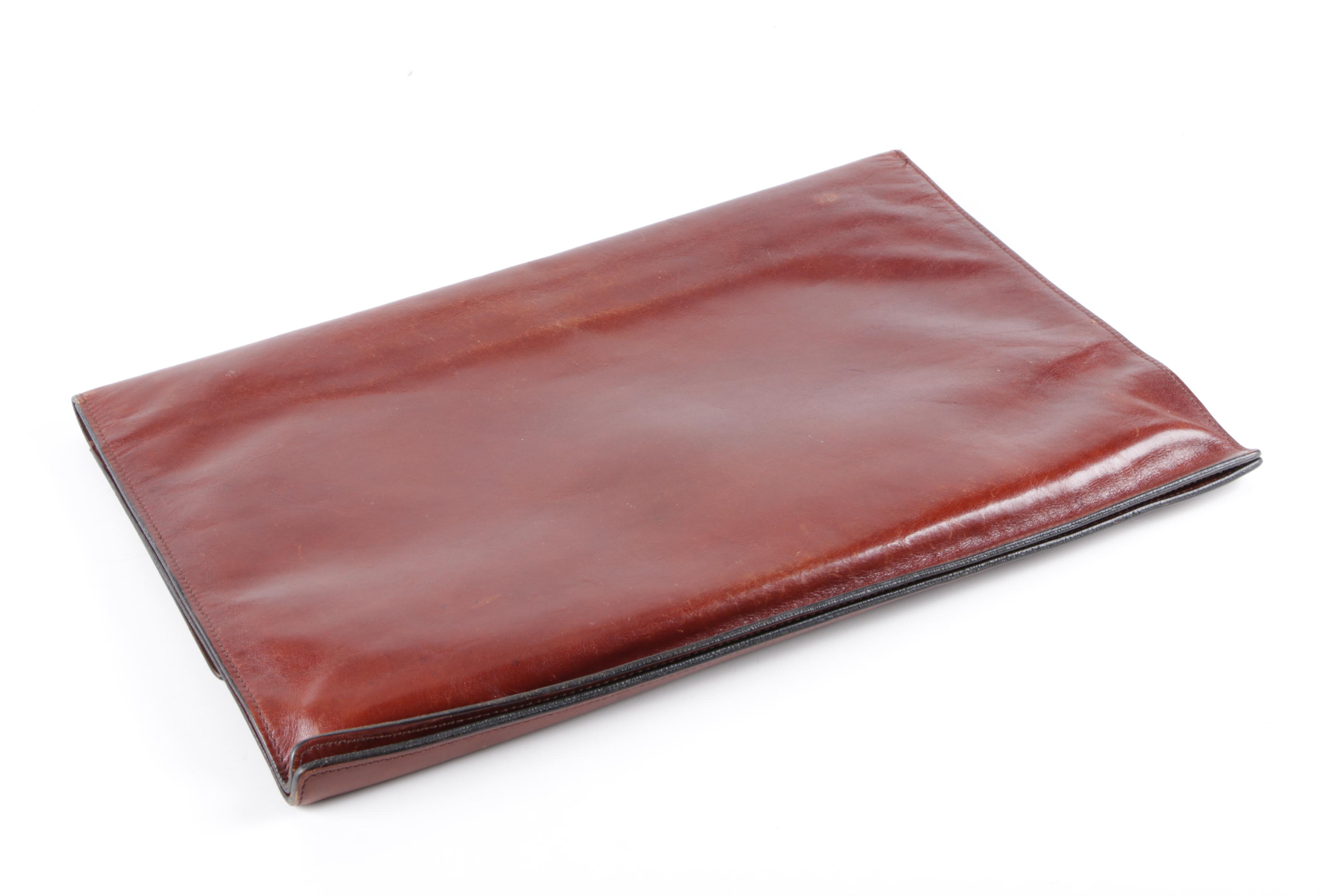 Vintage Leather Attaché Cases Including Papini