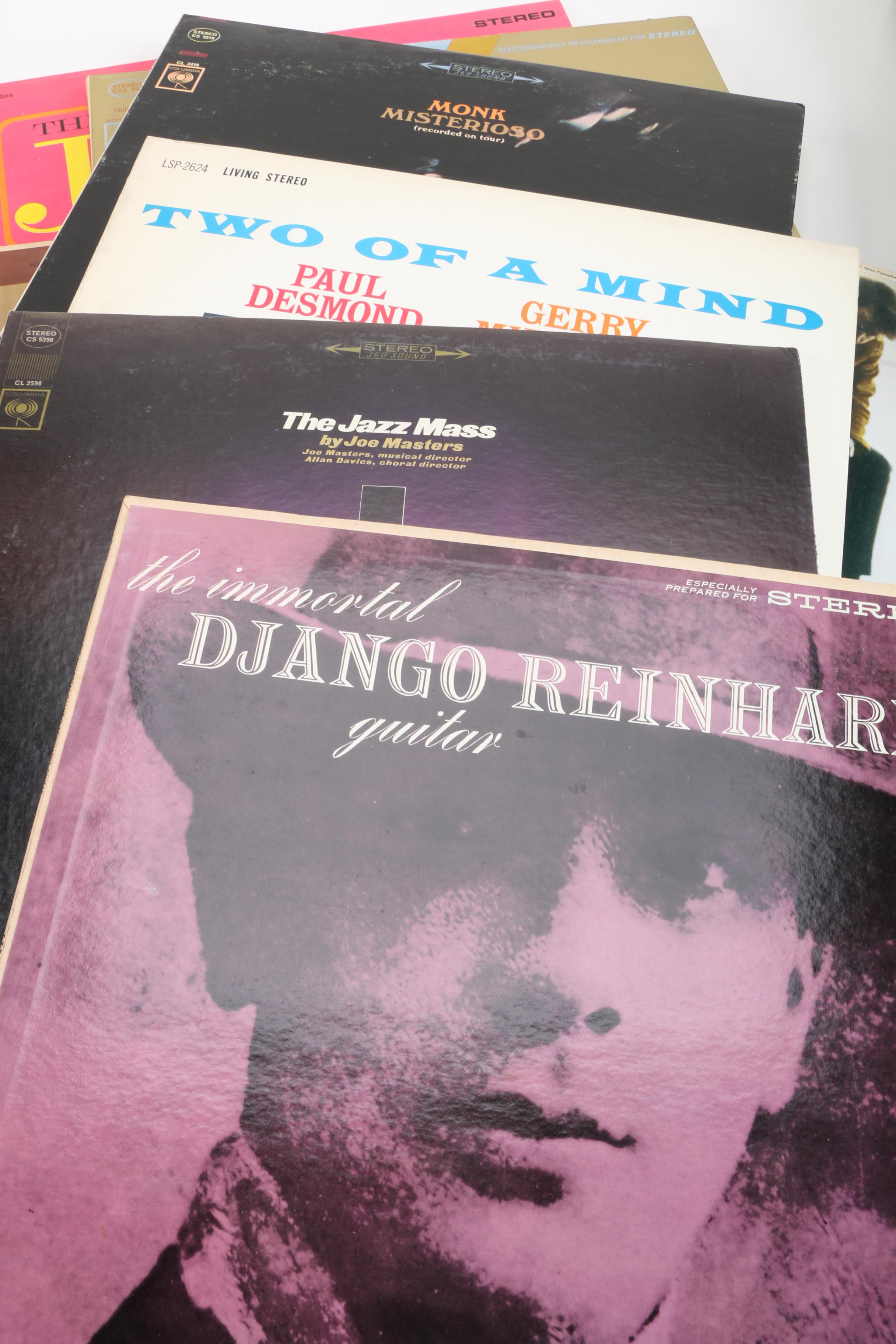 Billie Holiday, Ray Charles, Miles Davis and Other Jazz Records