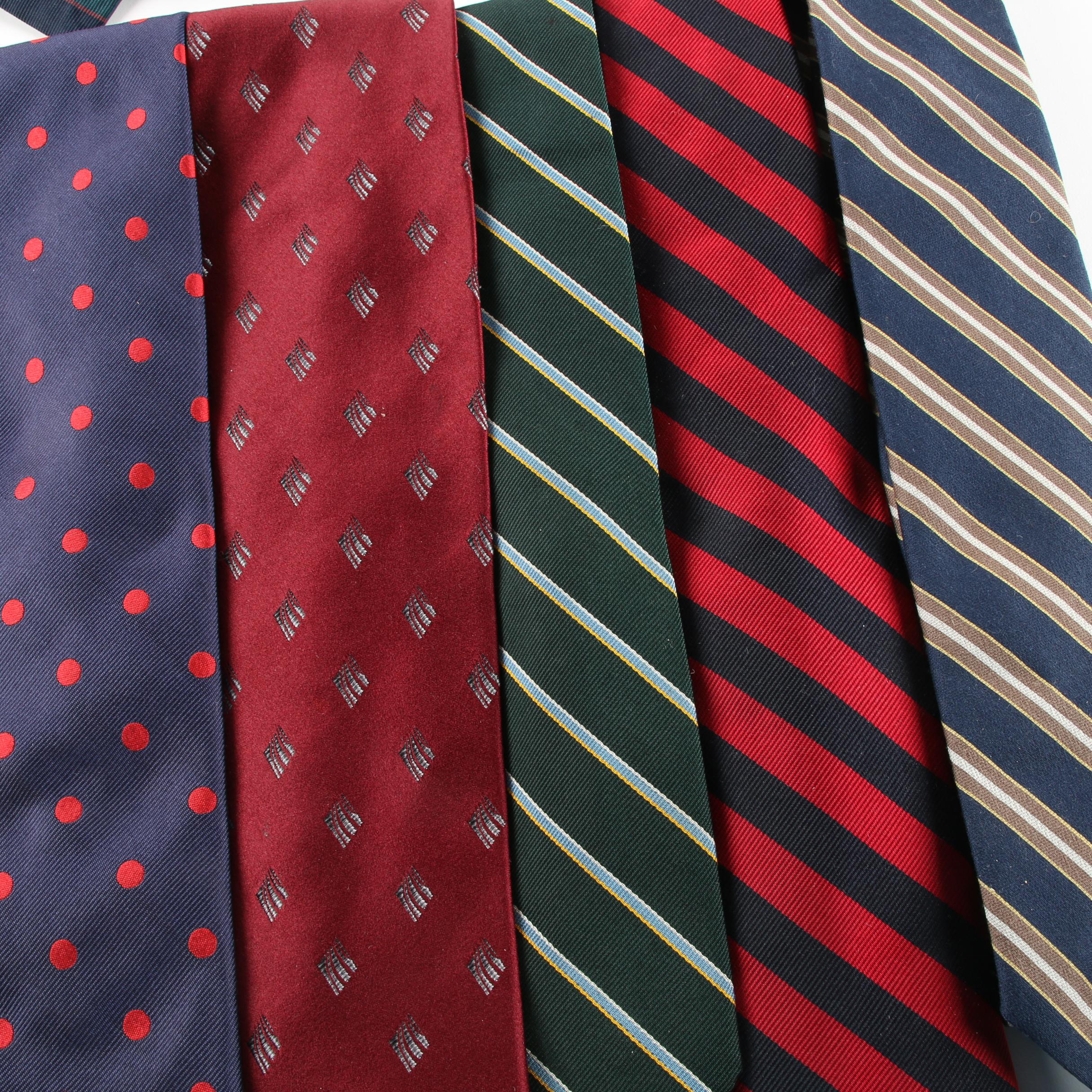 Men's Neckties Including Pierre Cardin, Joseph Abboud and Aquascutum