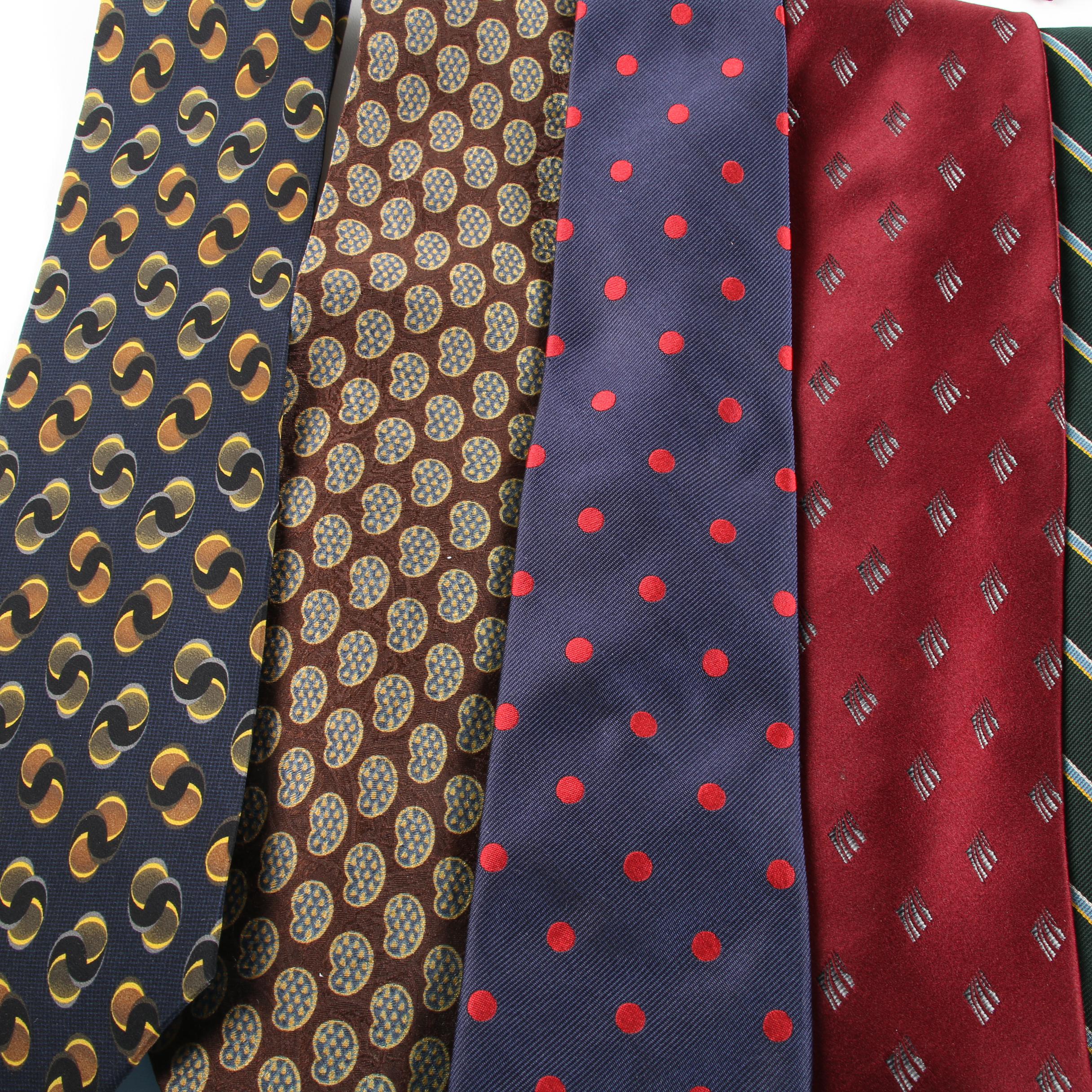 Men's Neckties Including Pierre Cardin, Joseph Abboud and Aquascutum