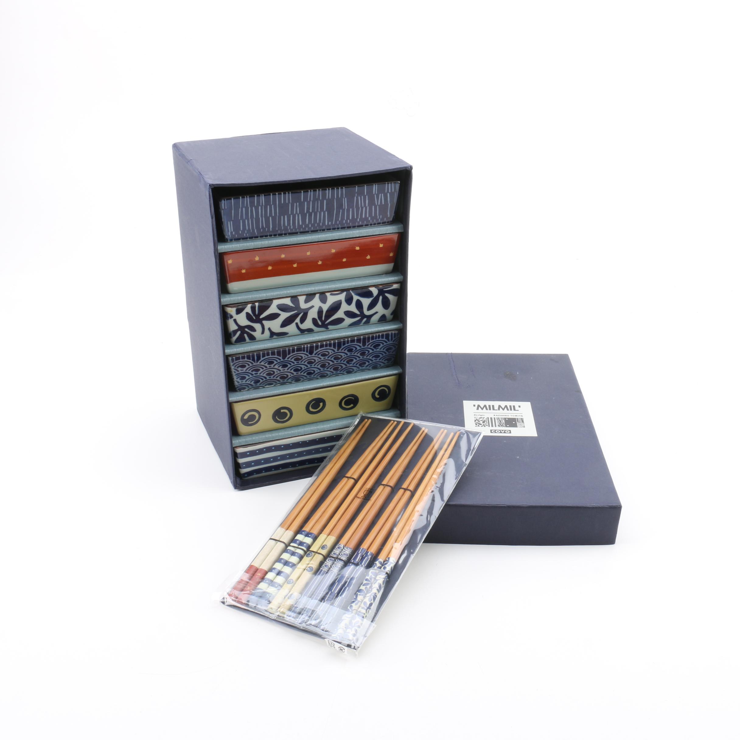 Covo Milmil Ceramic Sushi Set
