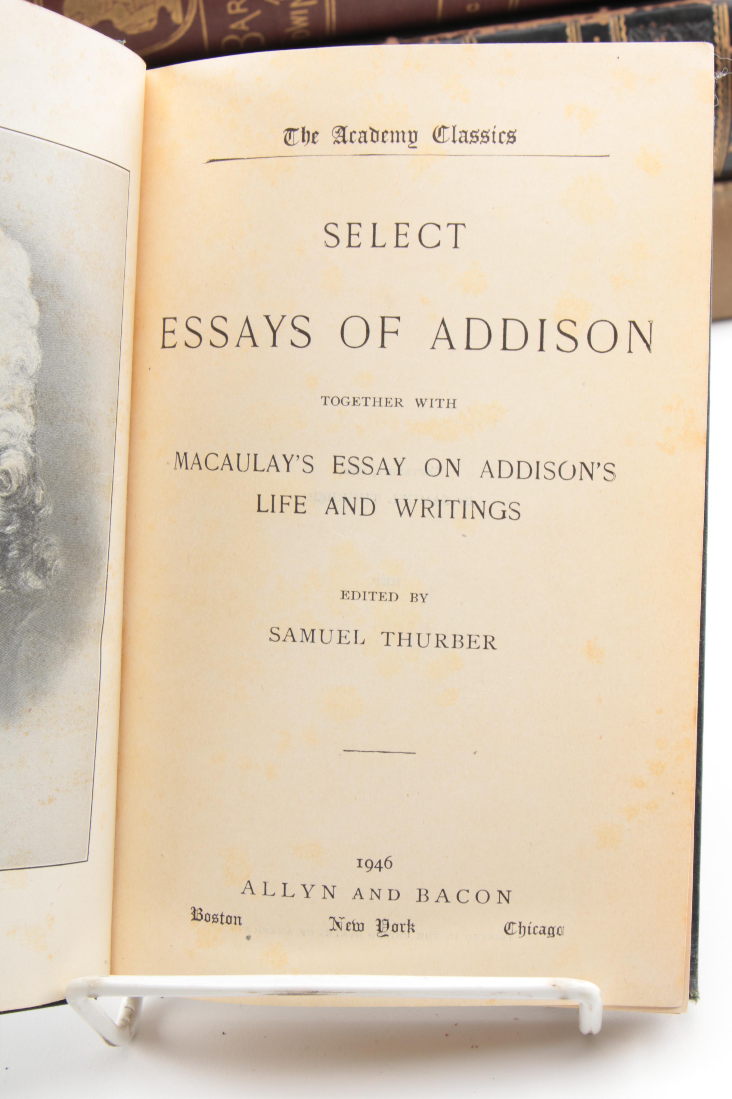 Antique Fiction and Non-Fiction Books Including "Pickwick Papers"