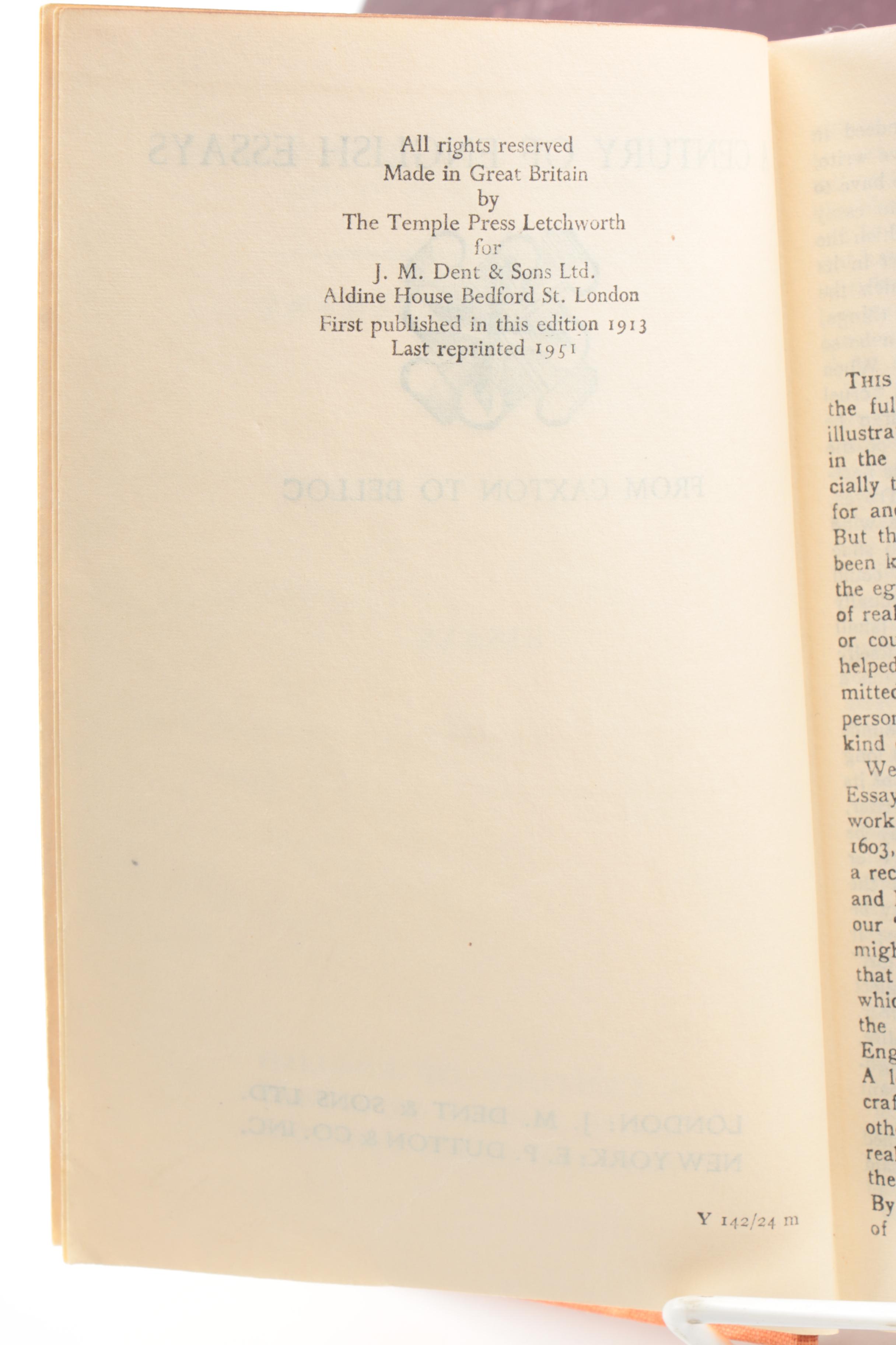 Antique Fiction and Non-Fiction Books Including "Pickwick Papers"