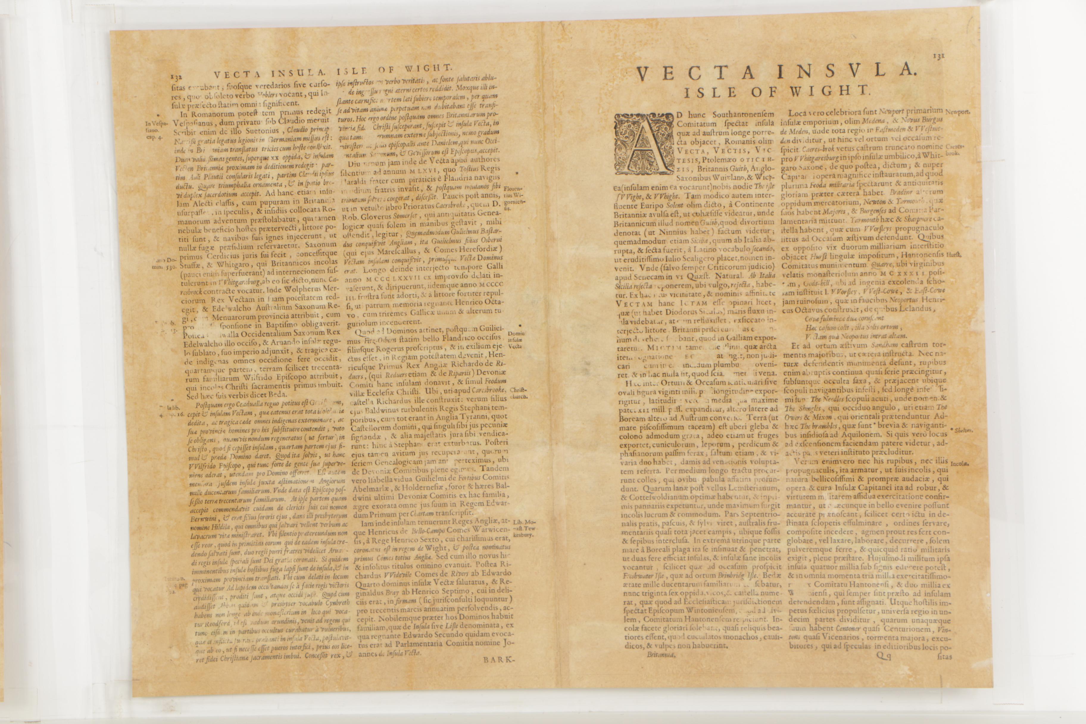 Two Willem & Jan Blaeu 17th Century Engraved Maps of Great Britian