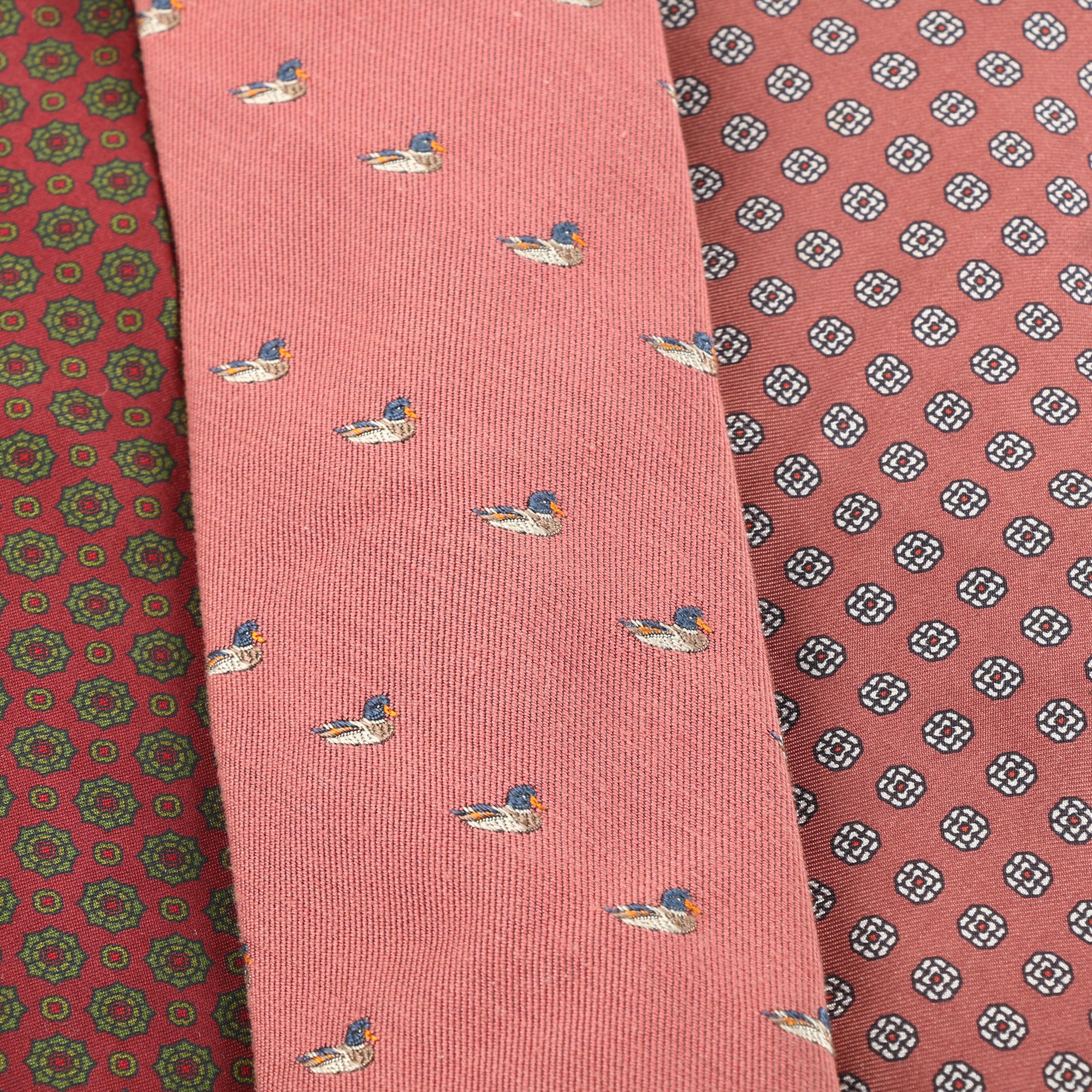 Vintage and Contemporary Neckties Including Brooks Brothers and Arthur A. Adler