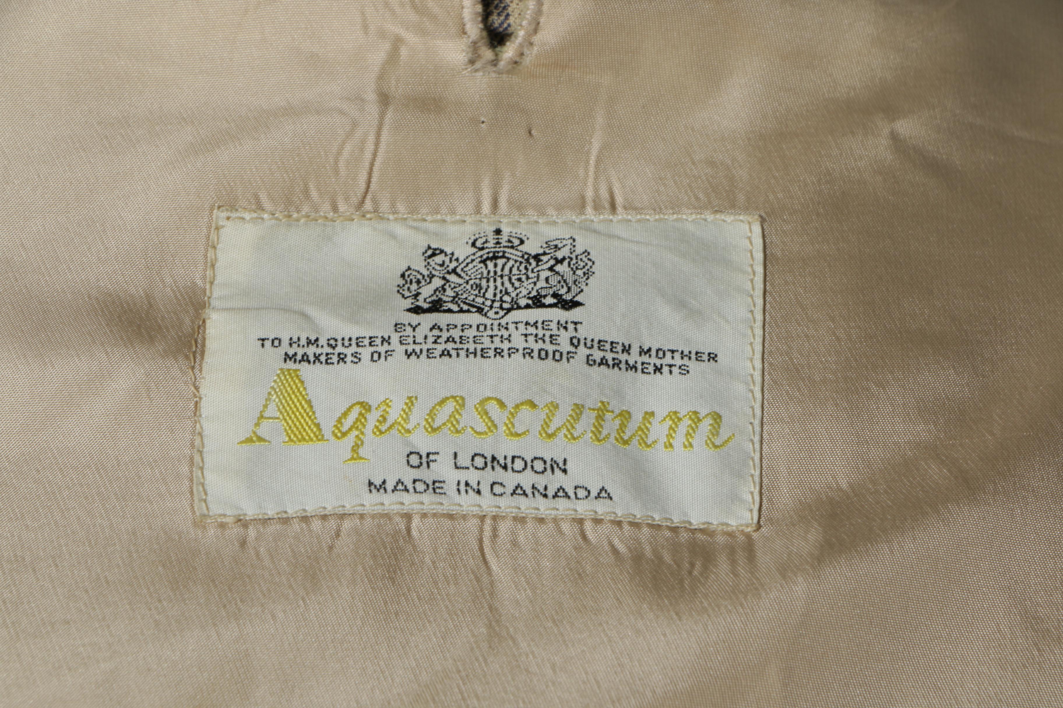 Men's and Women's Coats Including Hart Schaffner & Marx and Aquascutum