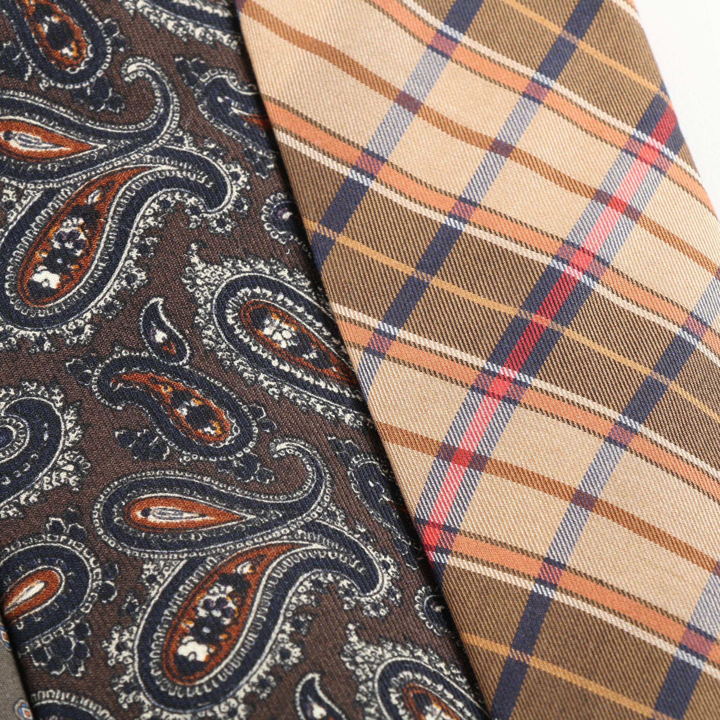 Men's Silk Neckties Including Lord & Taylor and The Burlington Knot