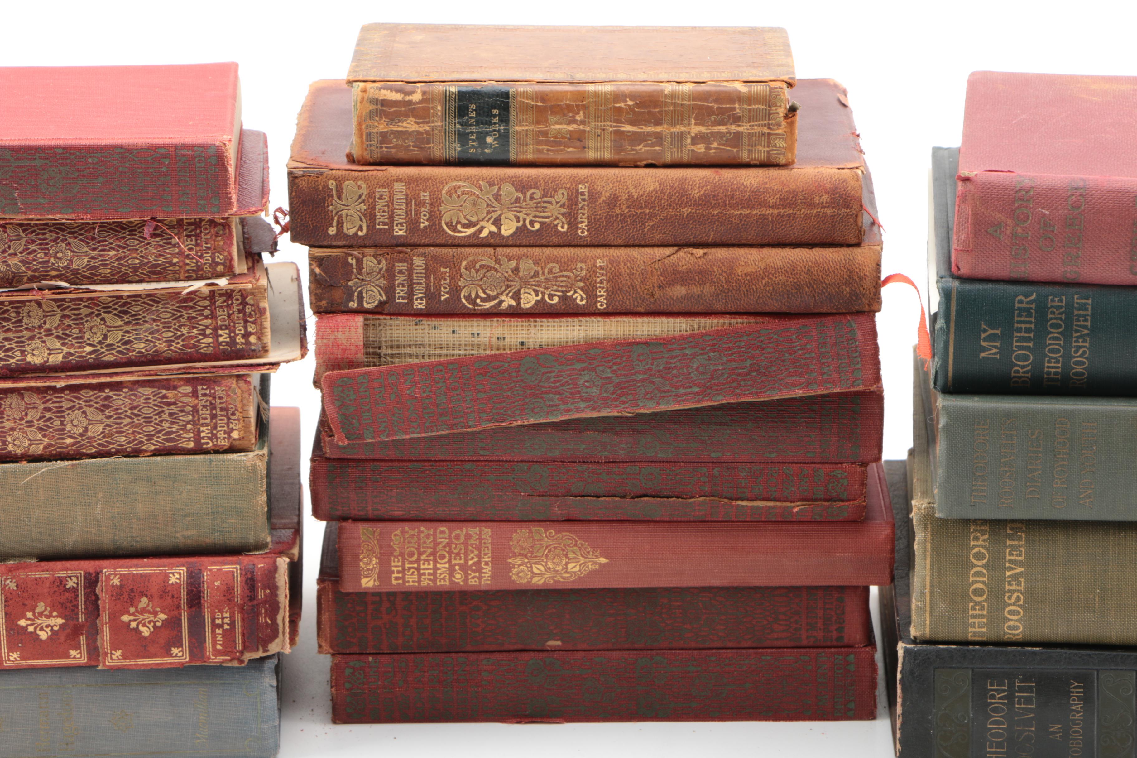 Vintage and Antique History Books