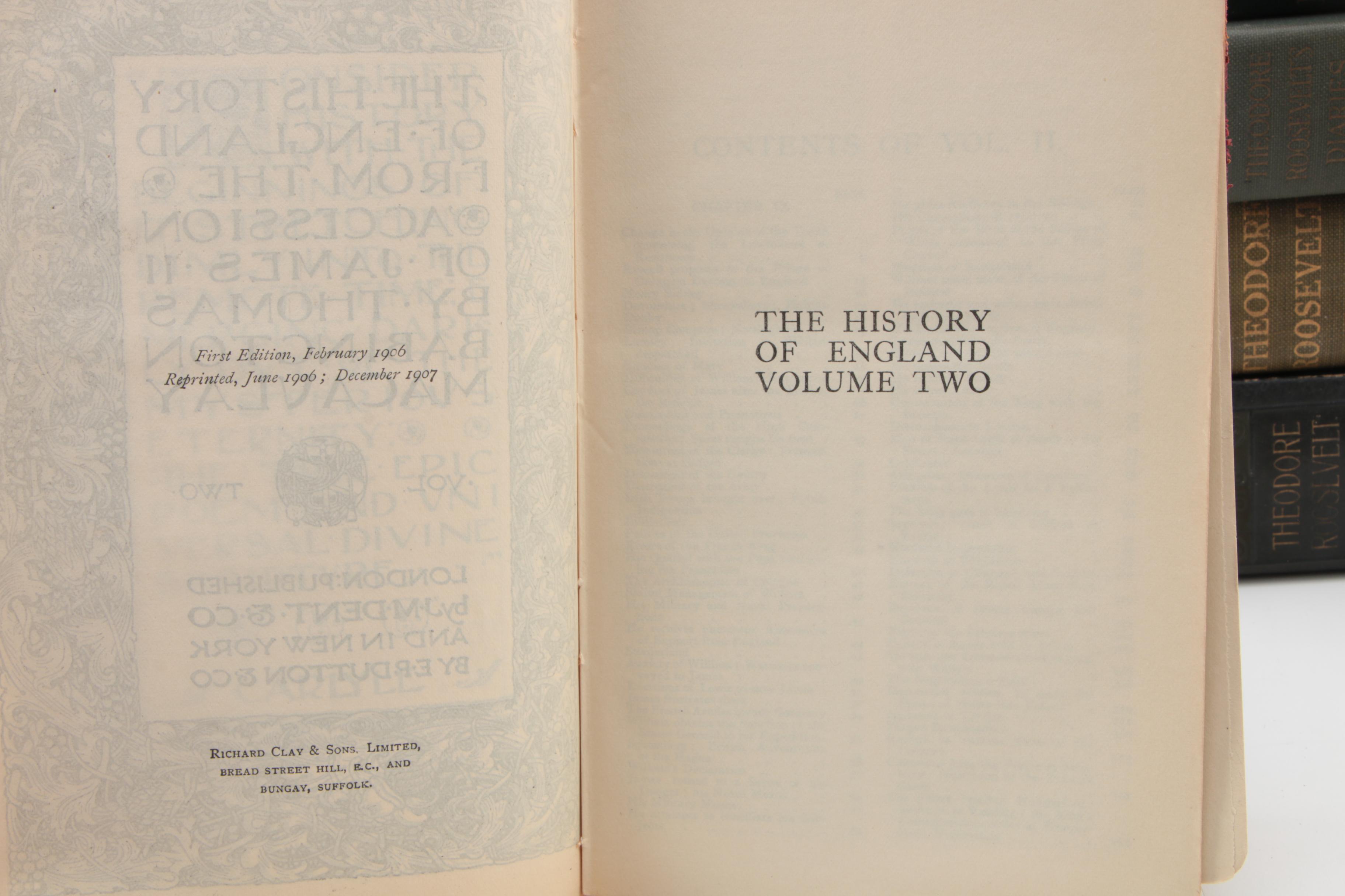 Vintage and Antique History Books