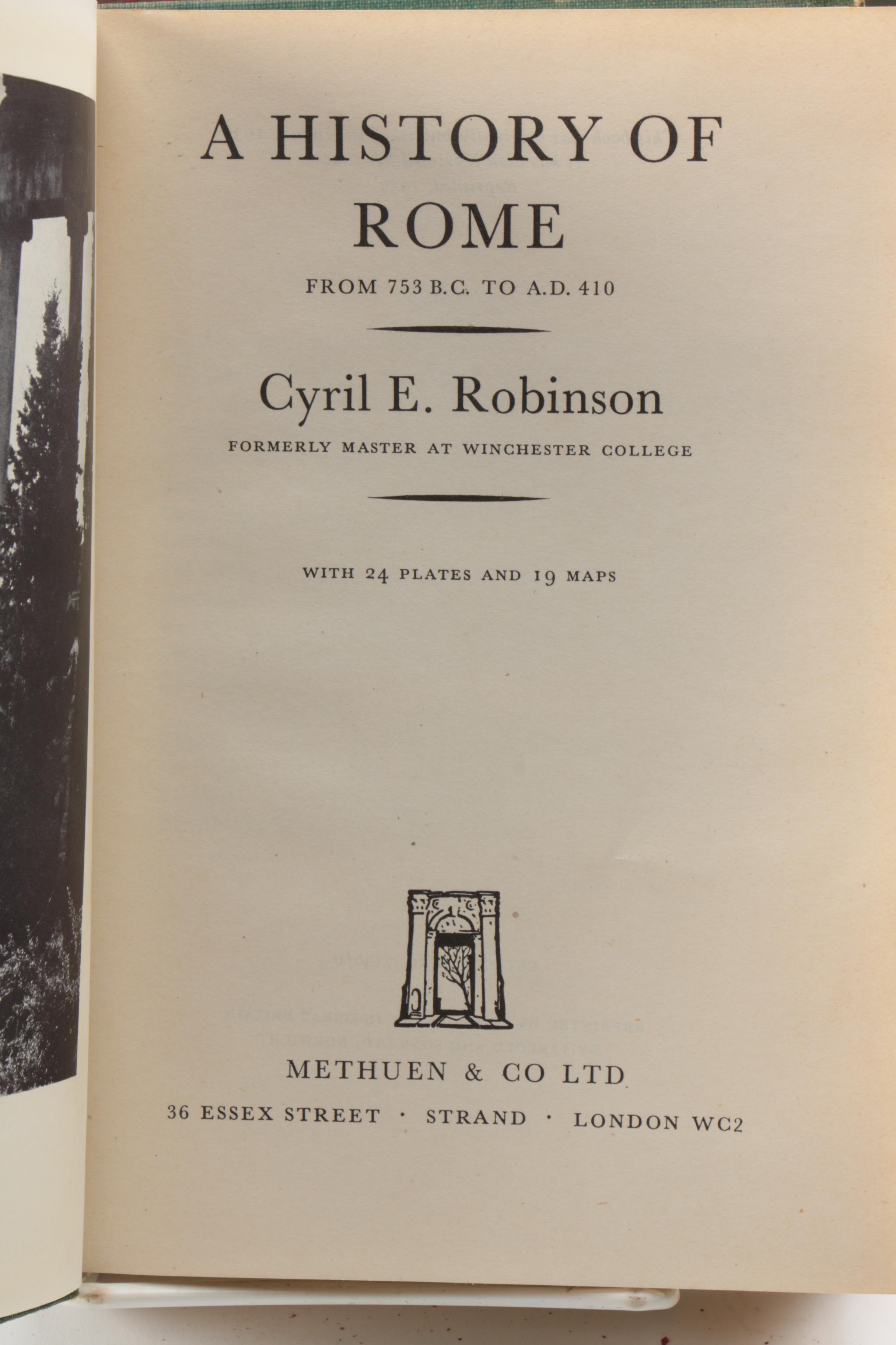 Vintage and Antique History Books