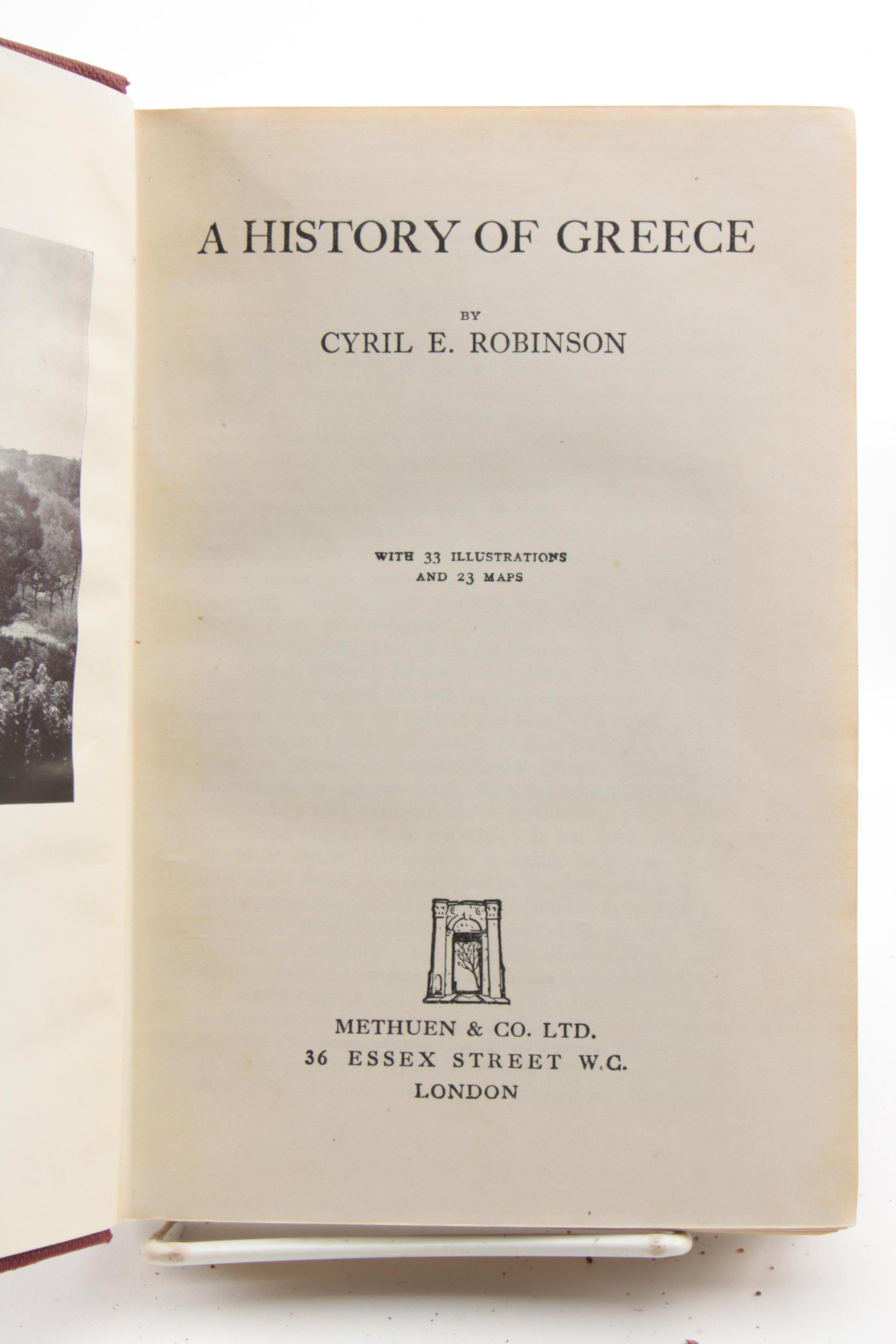 Vintage and Antique History Books