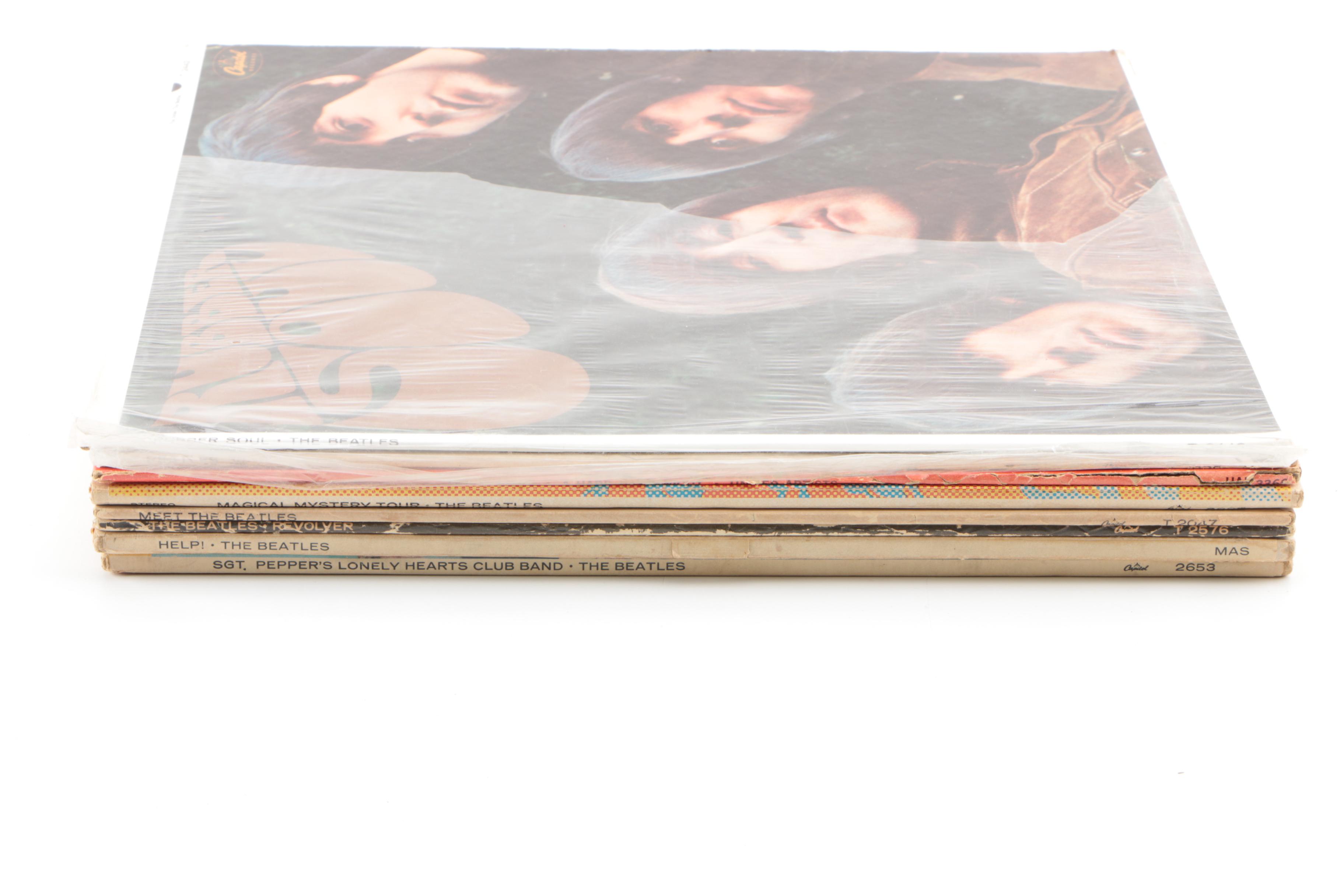 Vintage Beatles Records