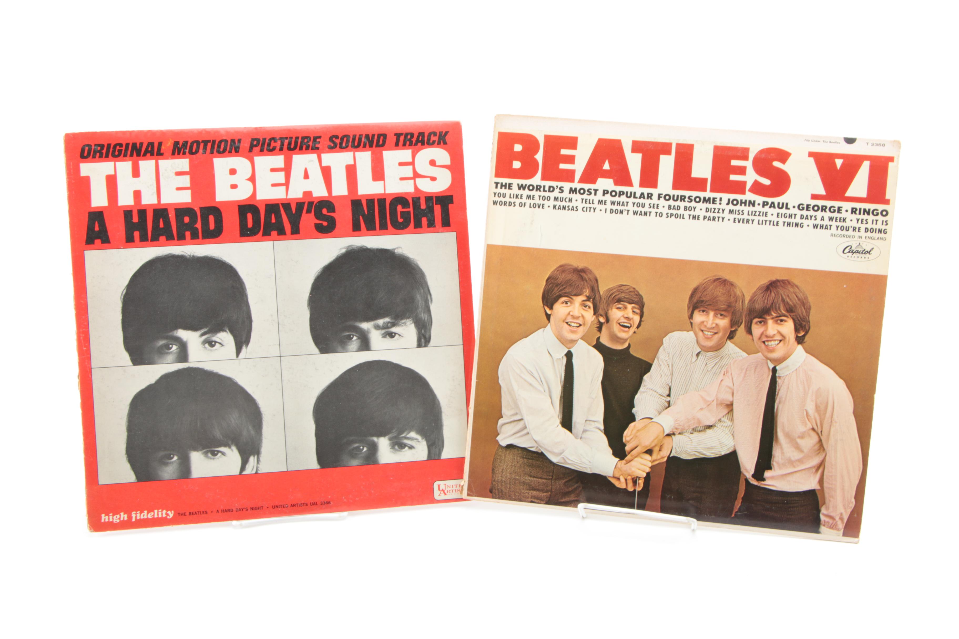 Vintage Beatles Records