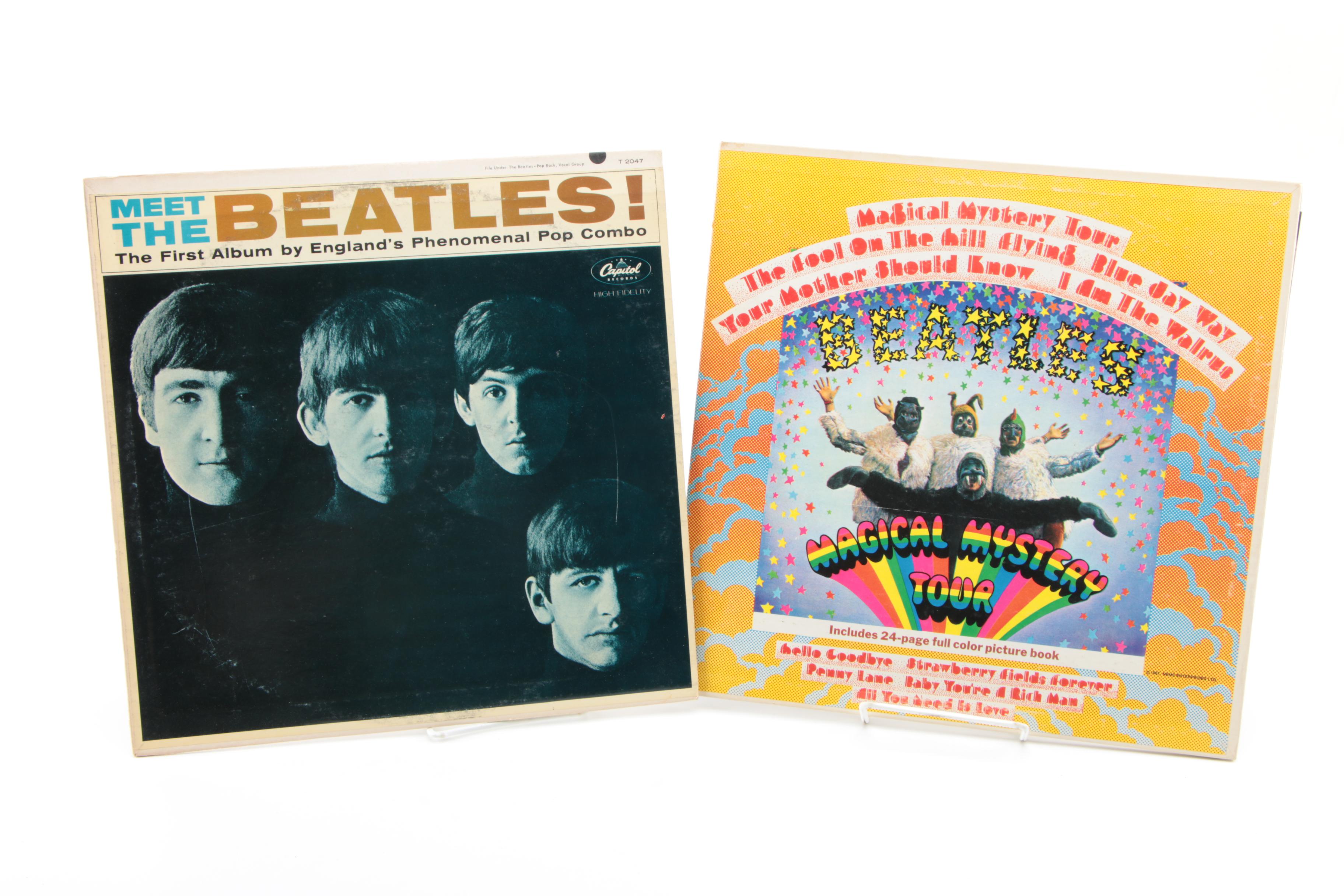 Vintage Beatles Records