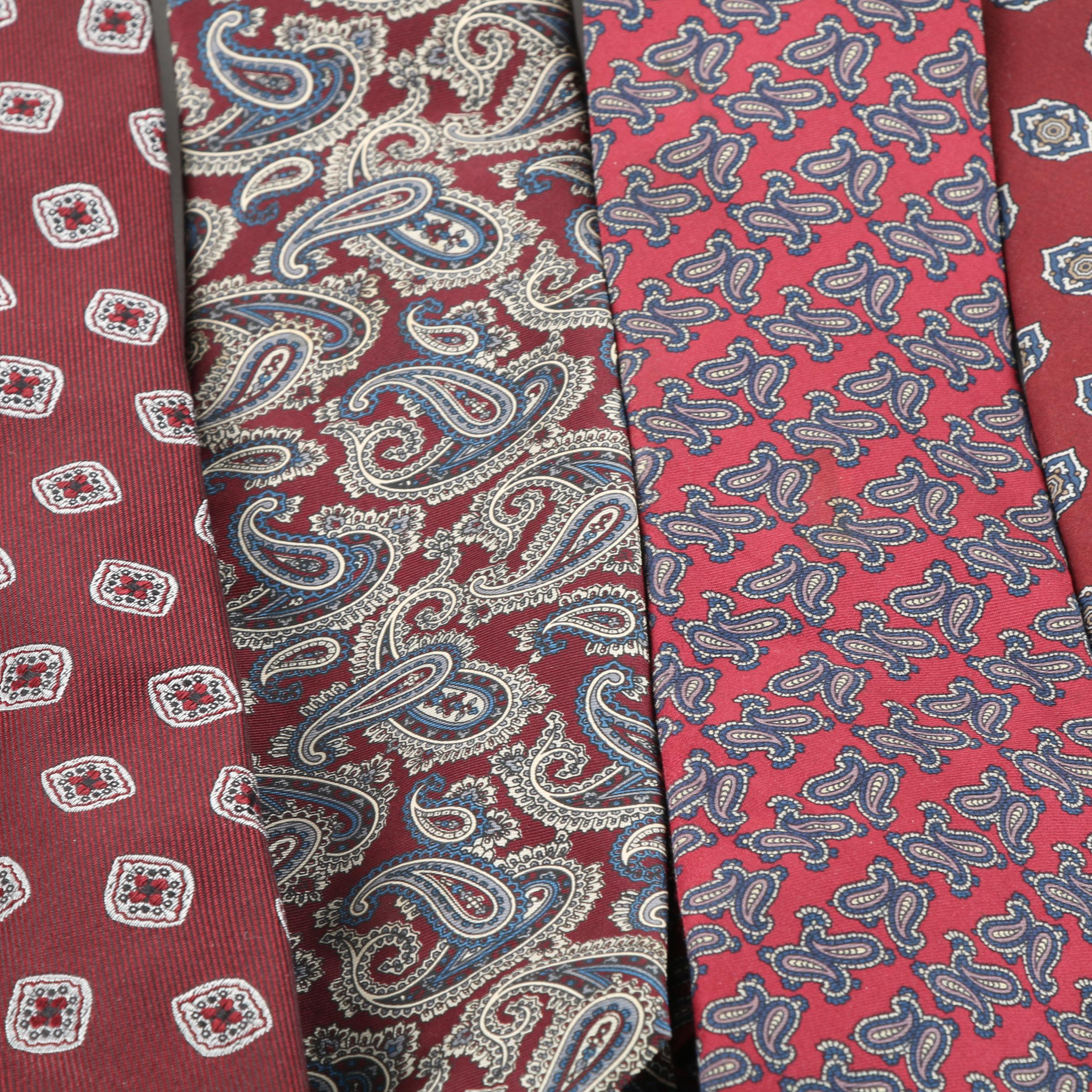 Men's Neckties Including Brooks Brothers, Britches of Georgetowne and Vintage