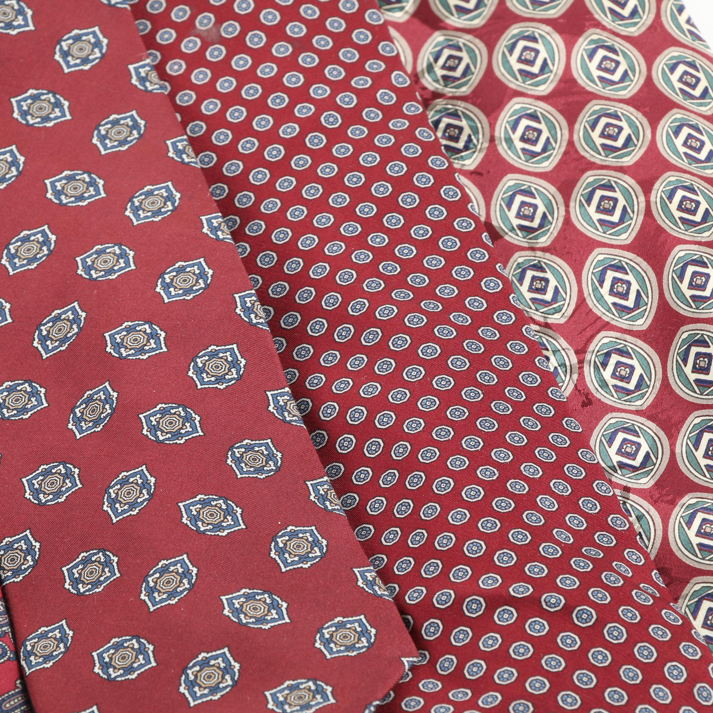 Men's Neckties Including Brooks Brothers, Britches of Georgetowne and Vintage