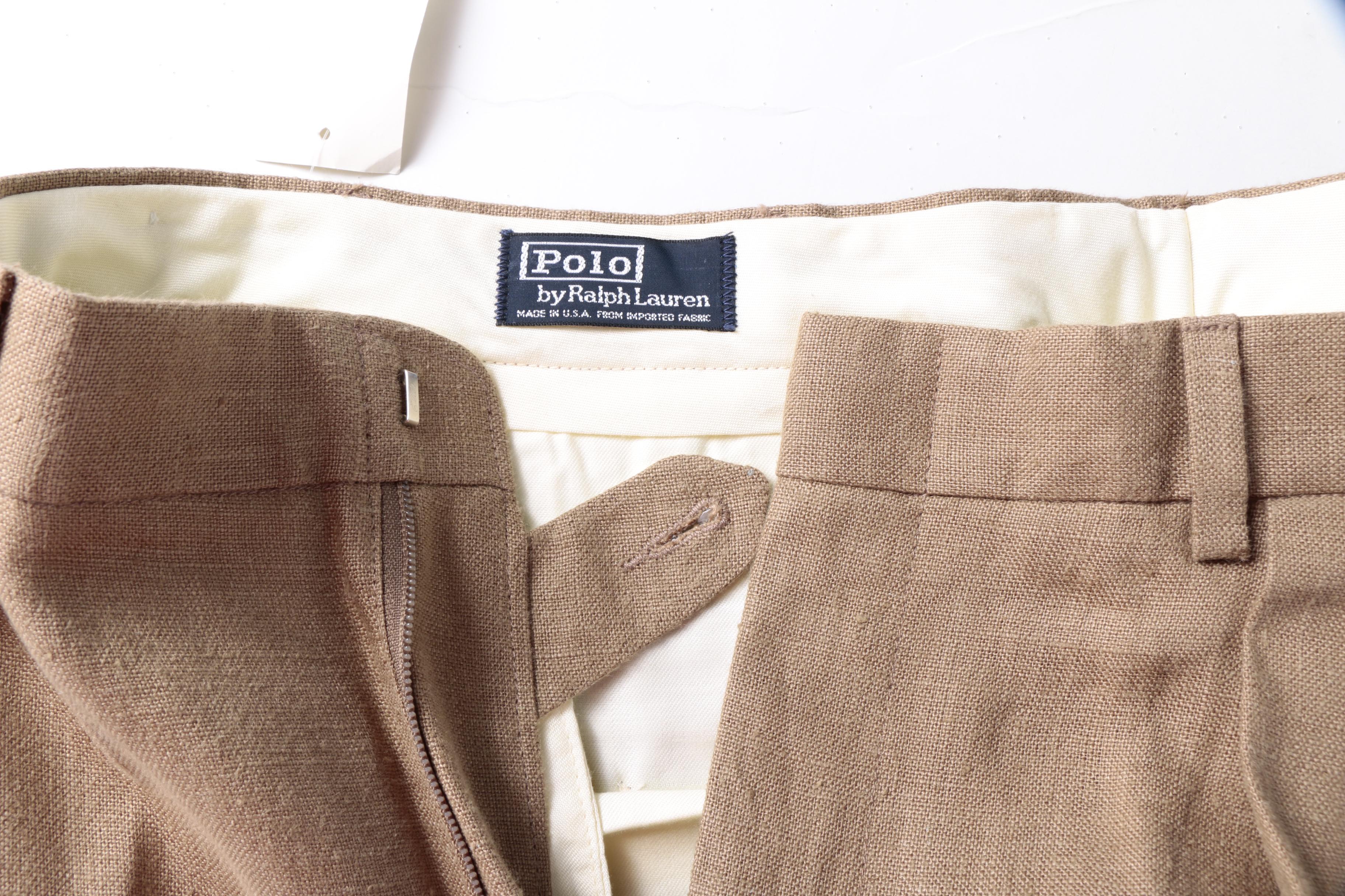 Men's Polo by Ralph Lauren Siena Linen Pants