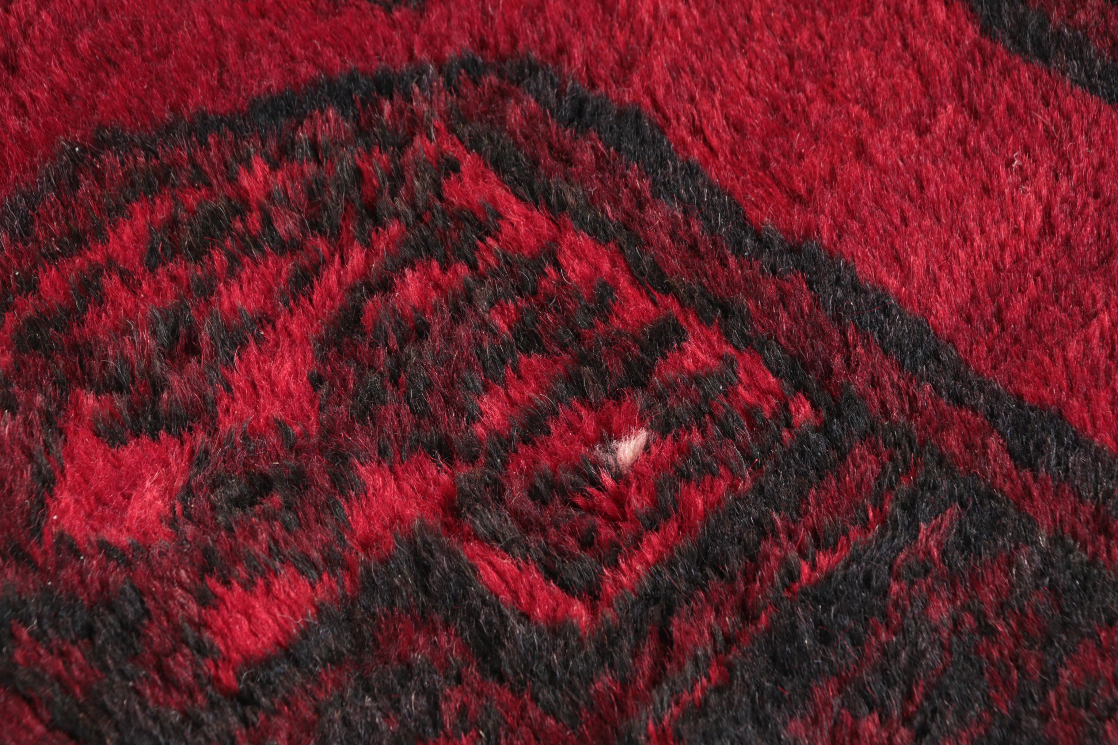 Hand-Knotted Turkmen Ersari Bohkara Style Wool Area Rug