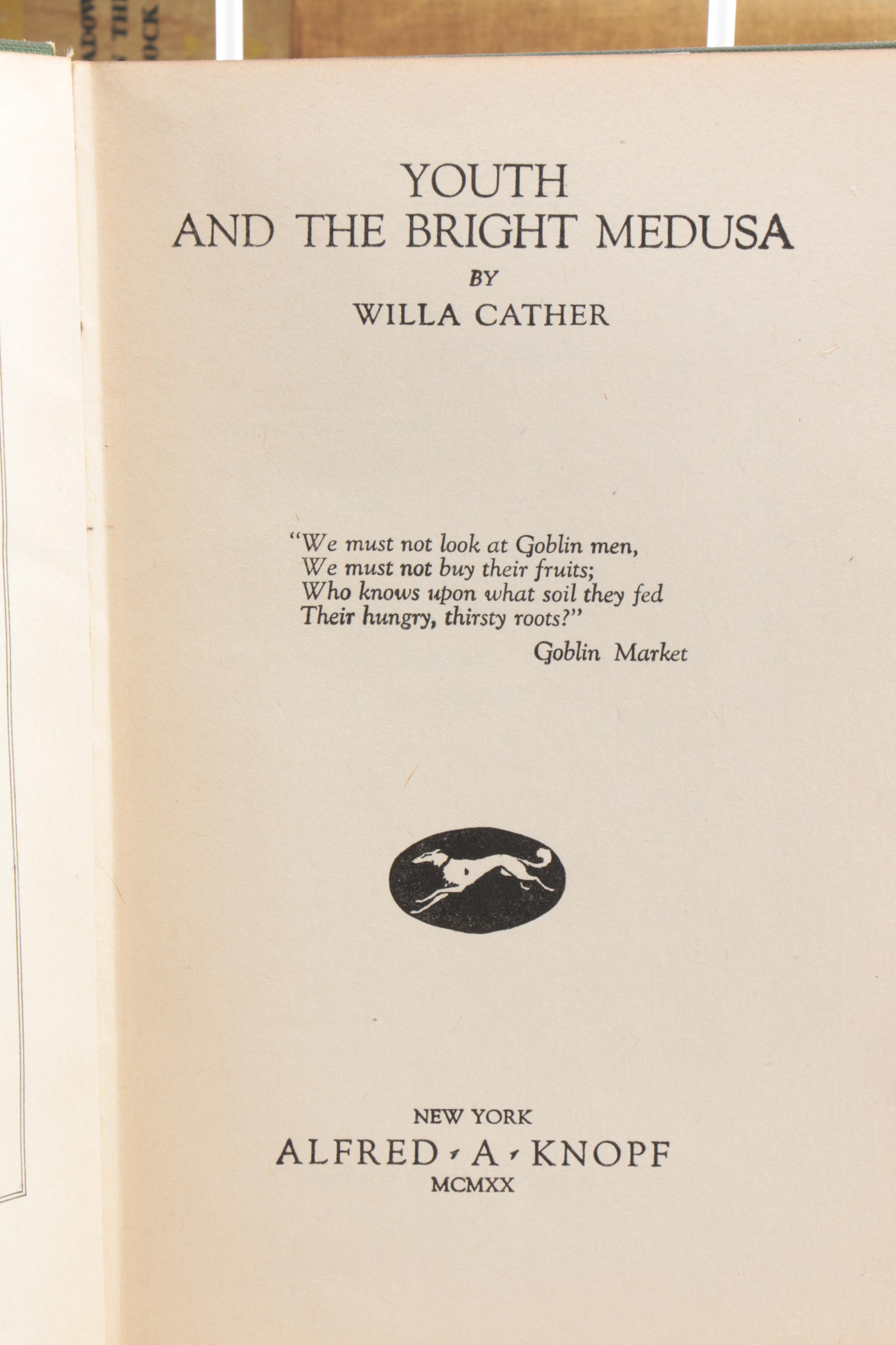 Vintage George Gissing and Willa Cather Novels