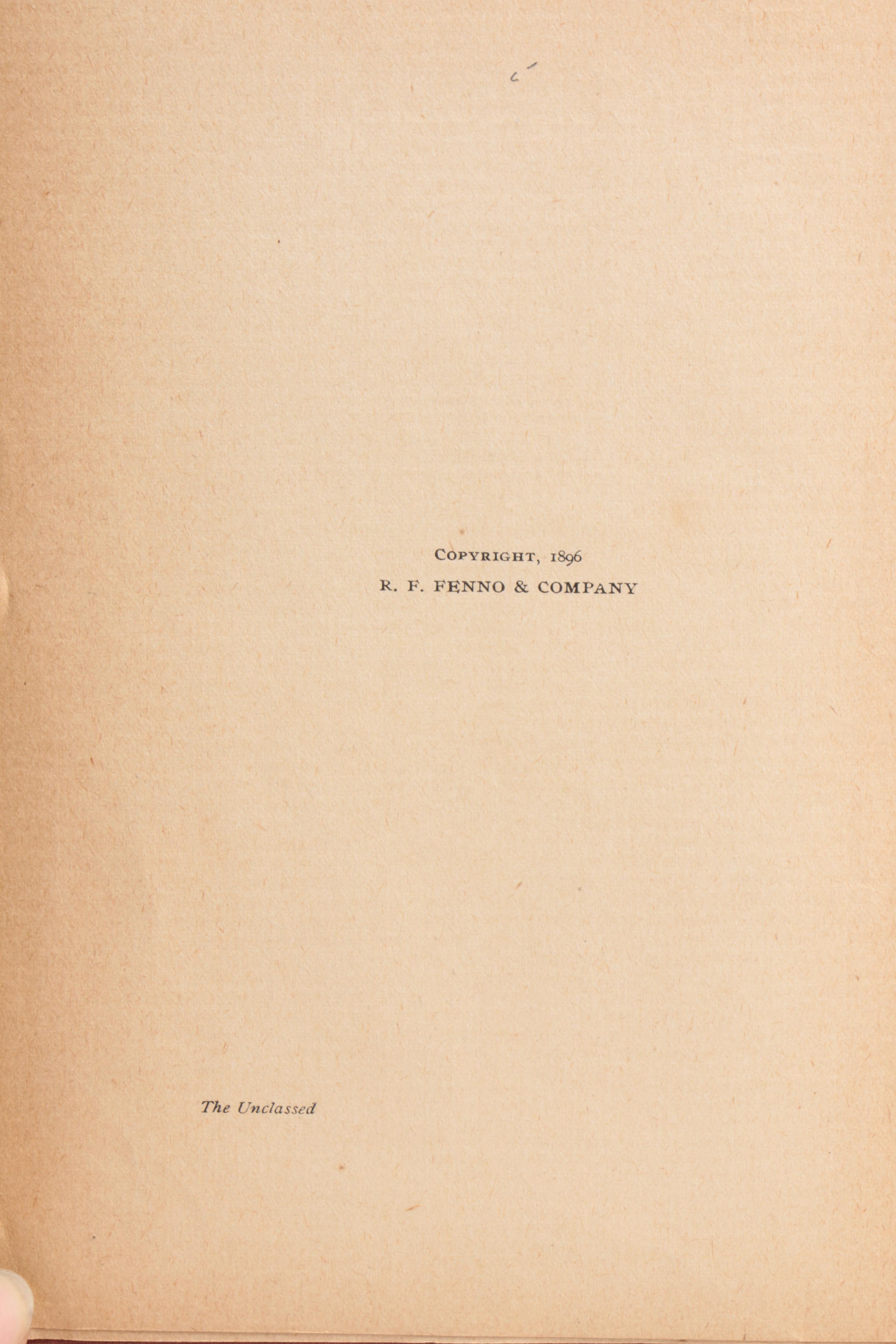 Vintage George Gissing and Willa Cather Novels