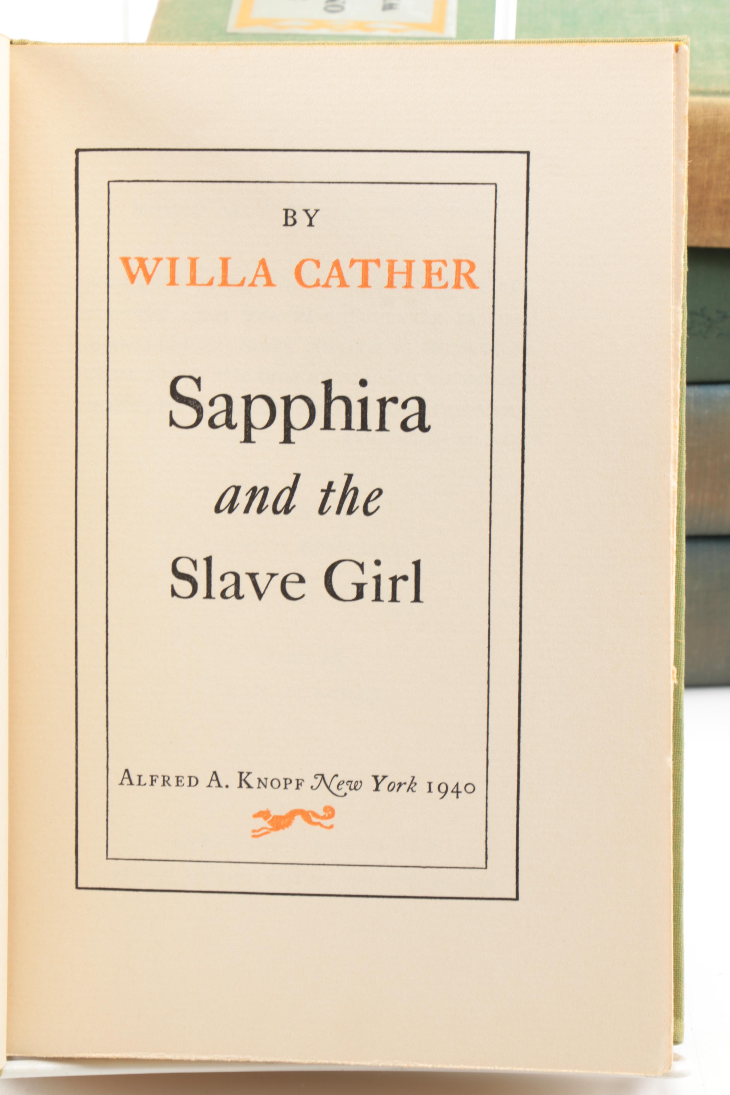 Vintage George Gissing and Willa Cather Novels