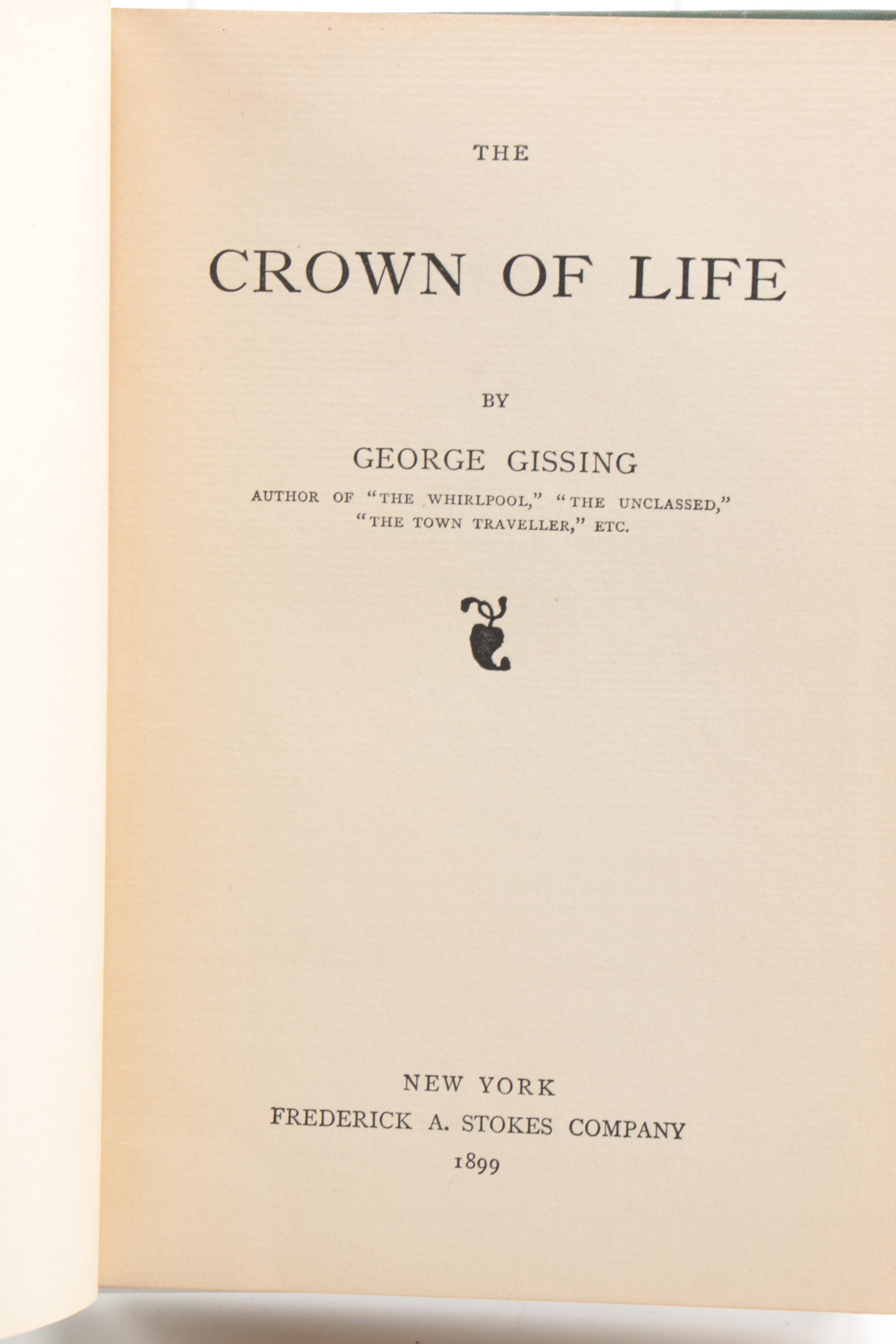 Vintage George Gissing and Willa Cather Novels