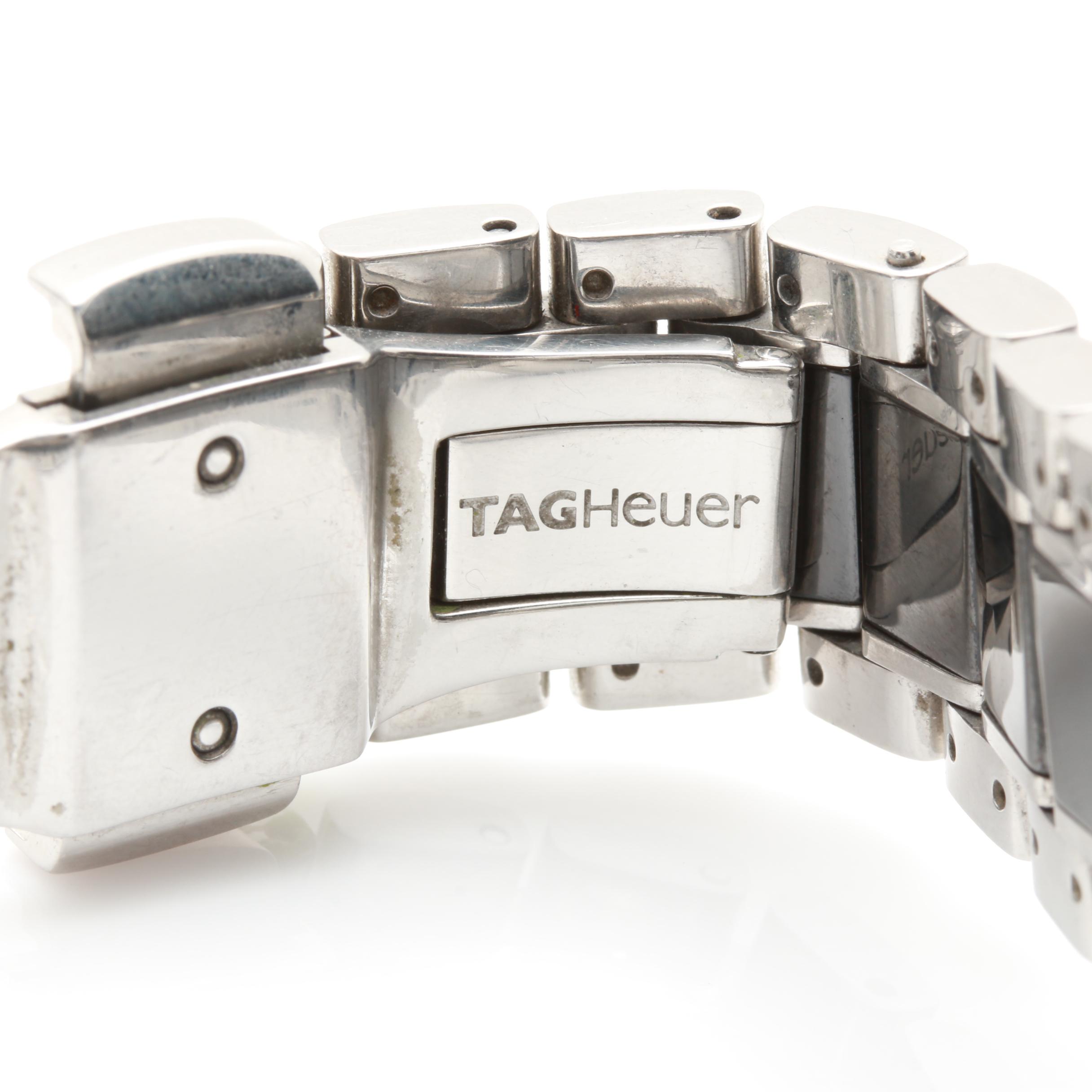 TAG Heuer Stainless and Ceramic Diamond Watch
