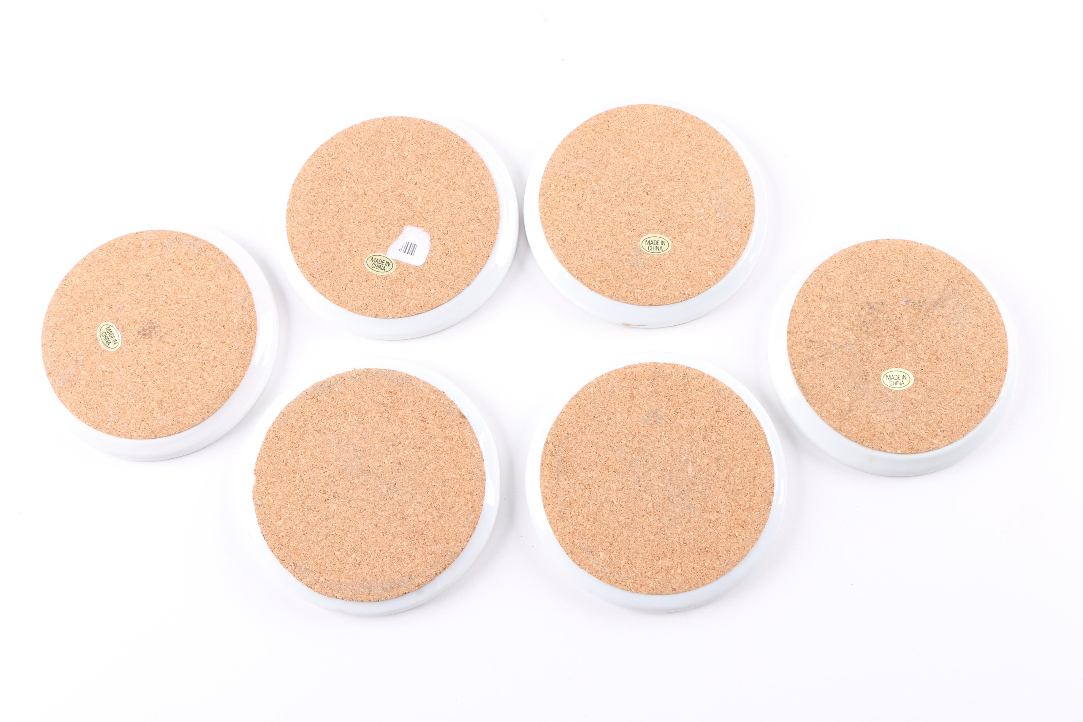 Collection of Coasters Including Pimpernel and Faience