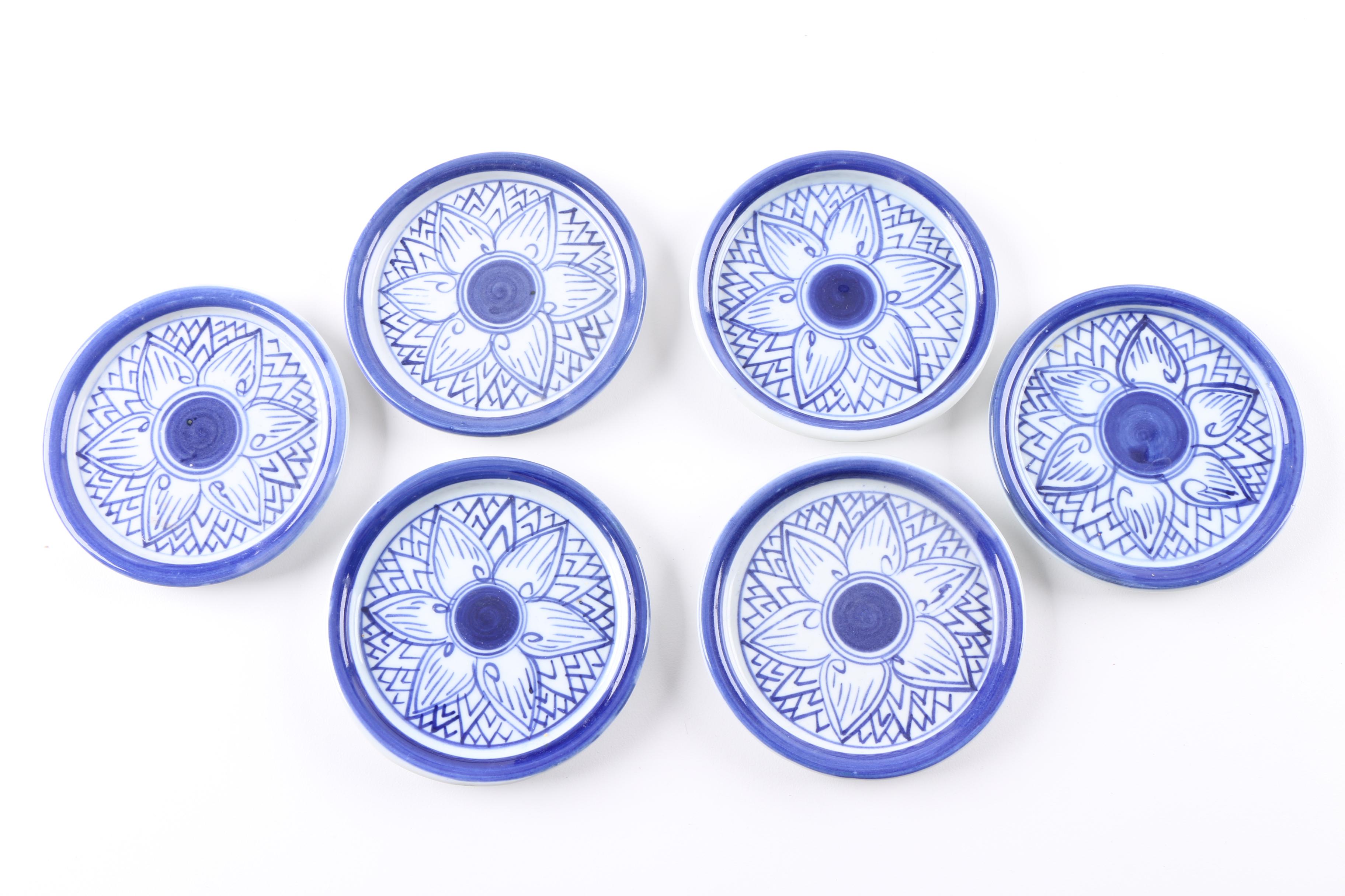 Collection of Coasters Including Pimpernel and Faience