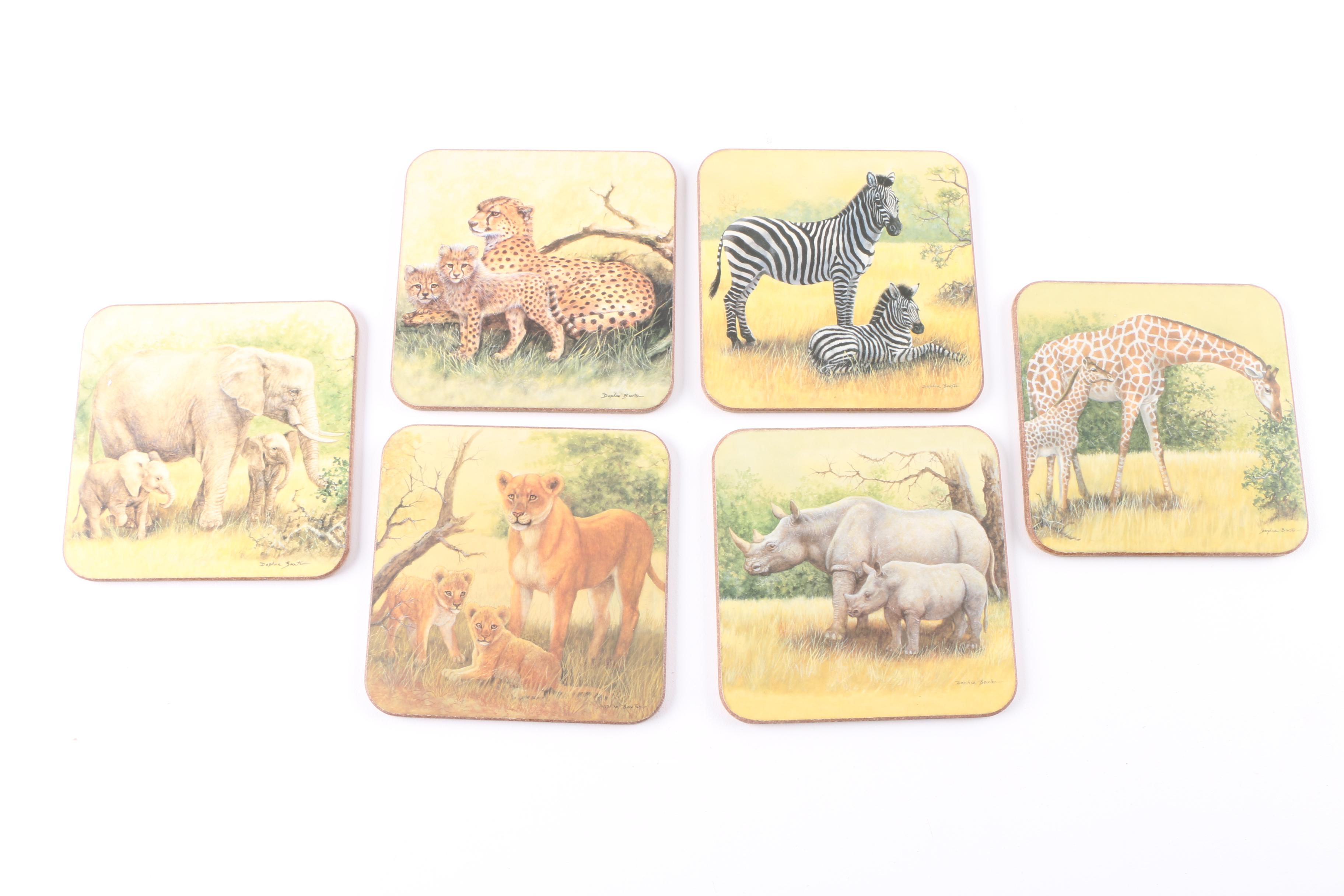 Collection of Coasters Including Pimpernel and Faience
