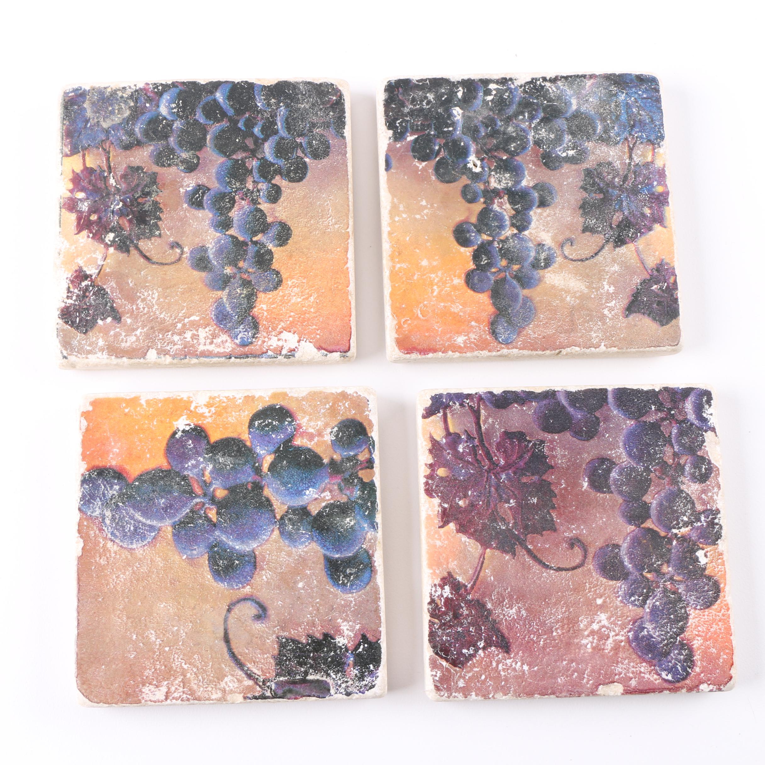 Collection of Coasters Including Pimpernel and Faience