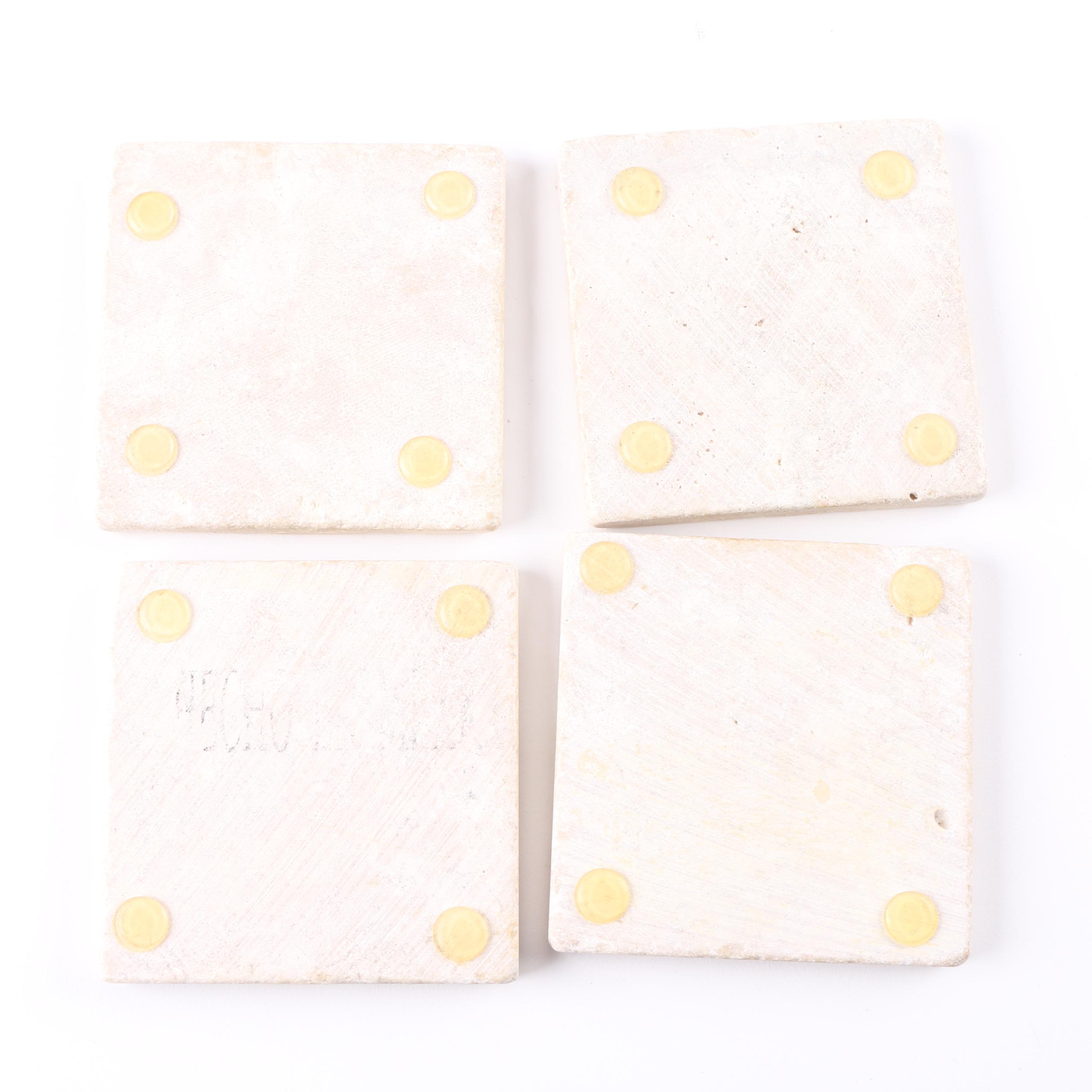 Collection of Coasters Including Pimpernel and Faience