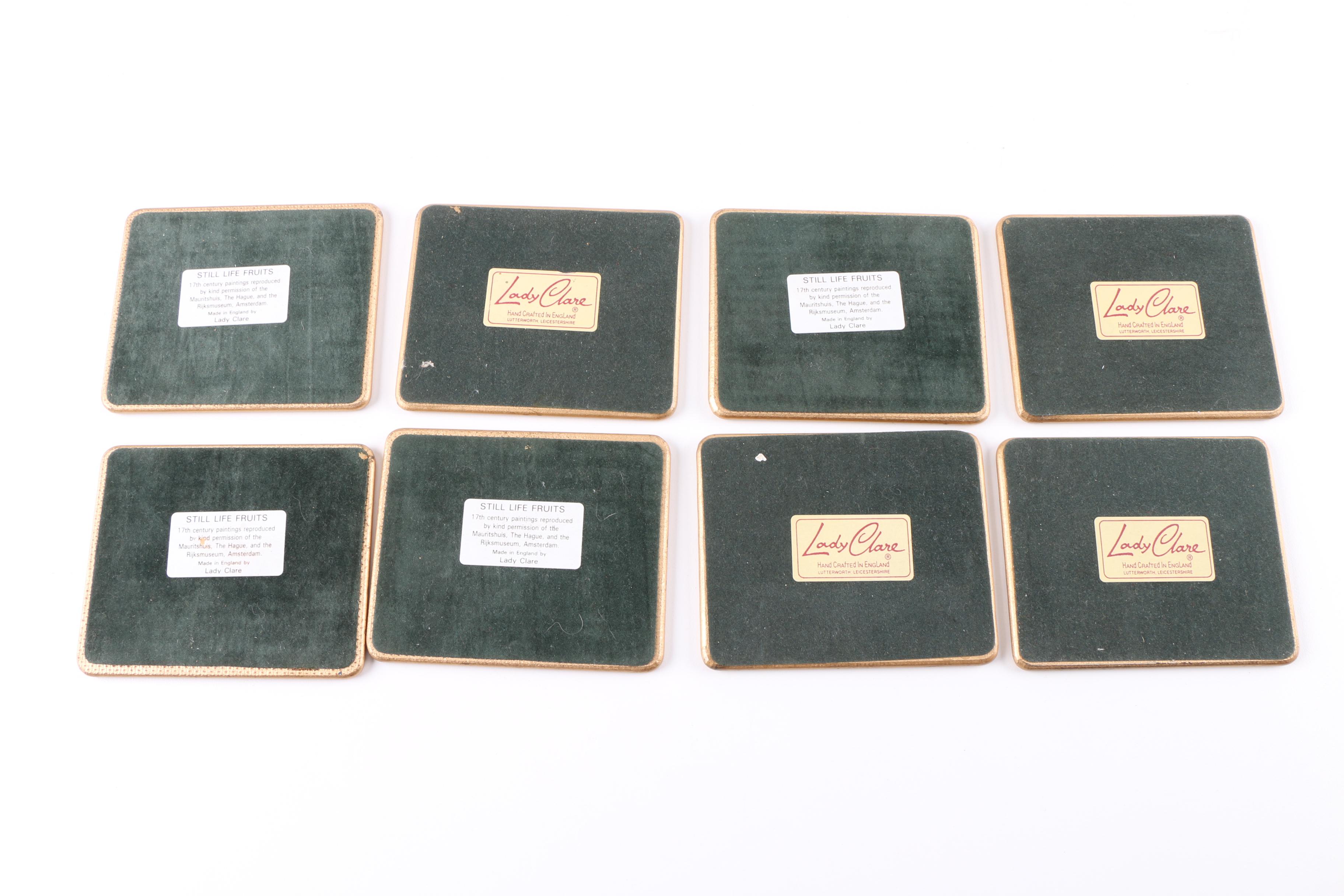Collection of Coasters Including Pimpernel and Faience