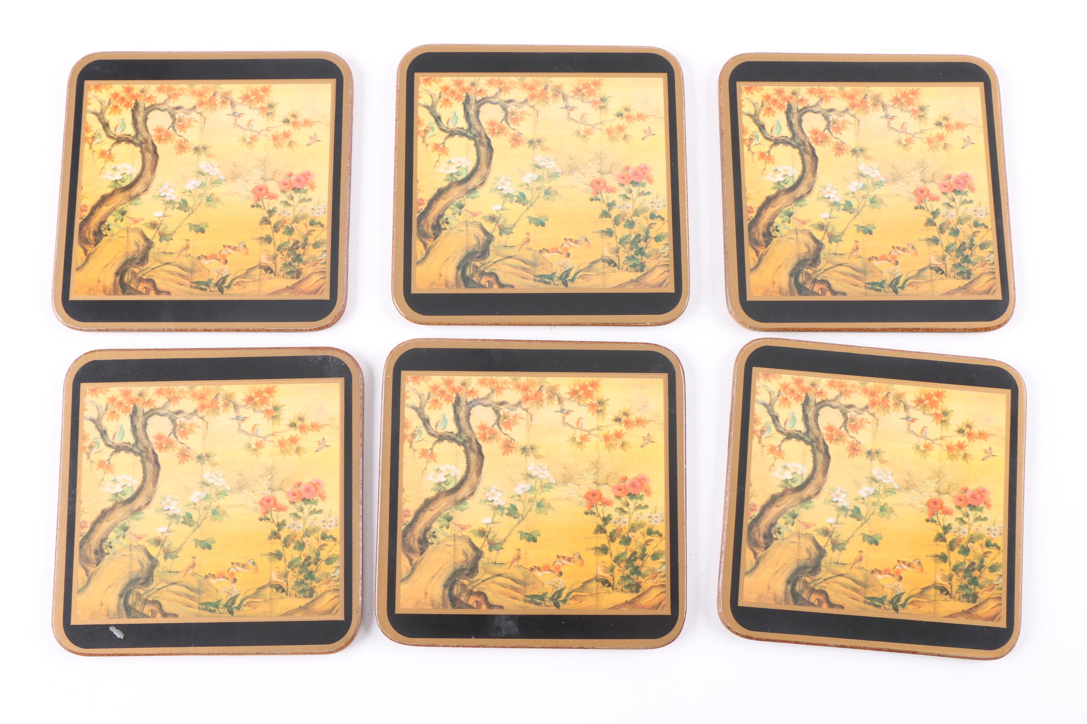 Collection of Coasters Including Pimpernel and Faience