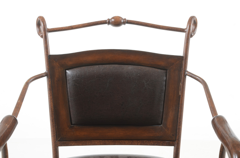 Contemporary Metal Swivel Bar Stools