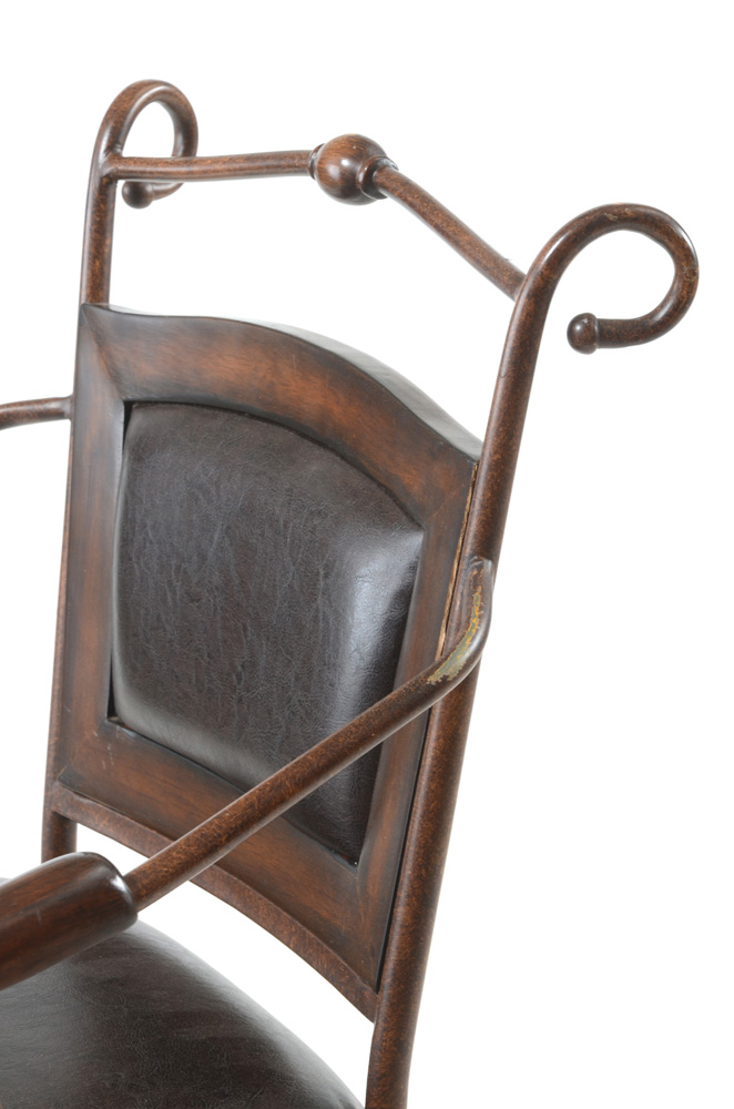 Contemporary Metal Swivel Bar Stools