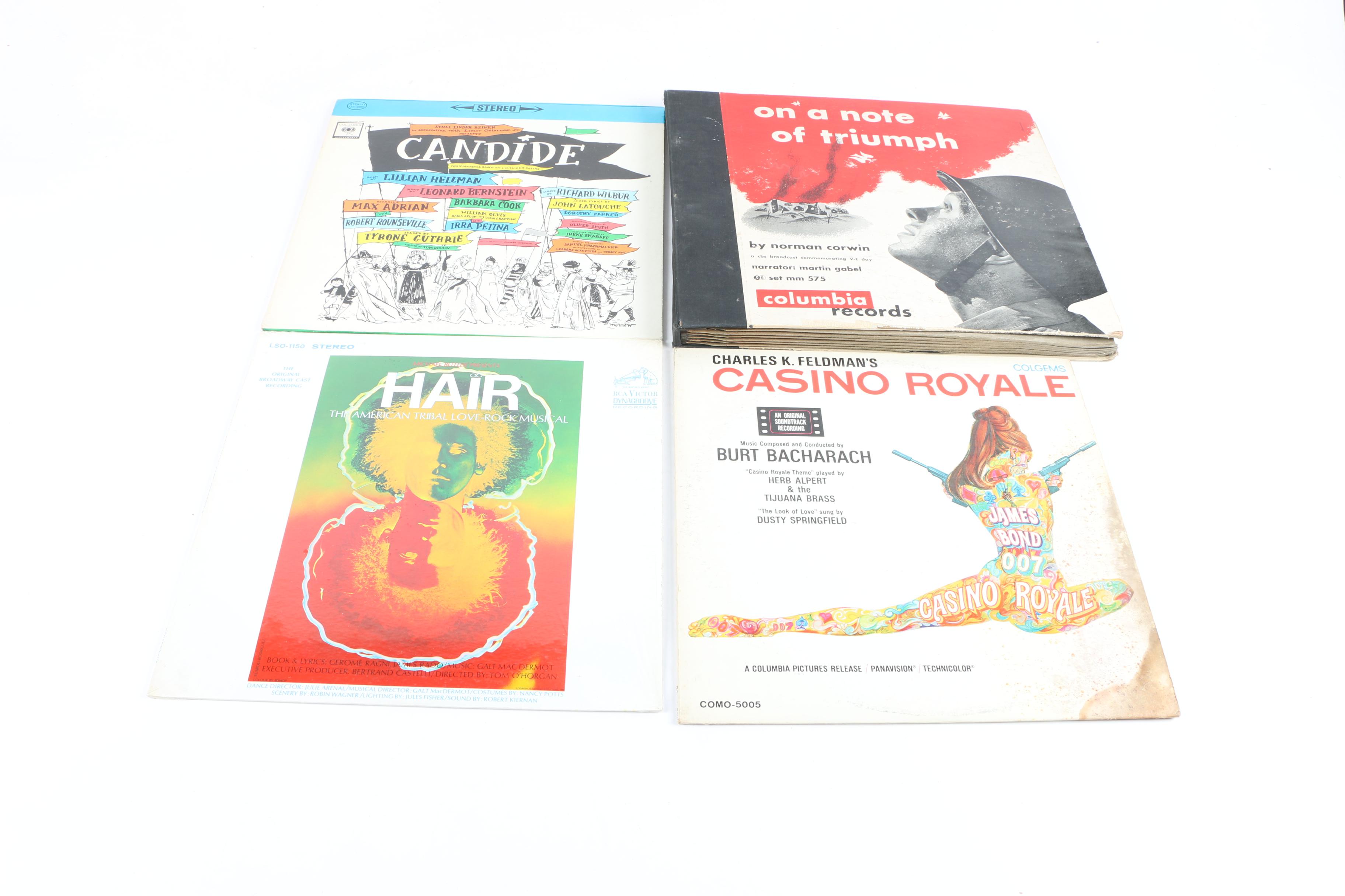 Casino Royale, Hair, Oklahoma, and Other Soundtrack LPs