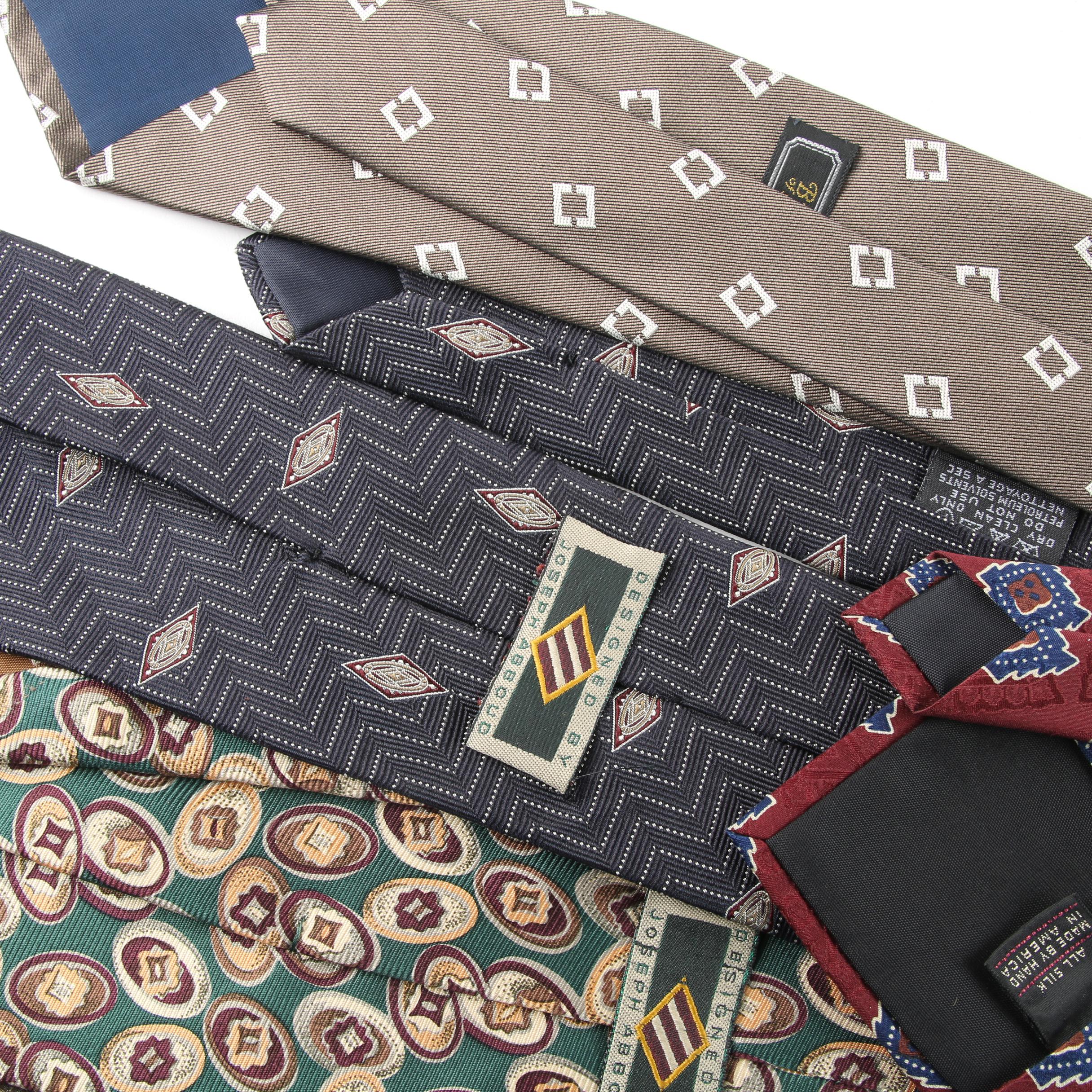 Men's Neckties Including Silk, Polo by Ralph Lauren and Joseph Abboud