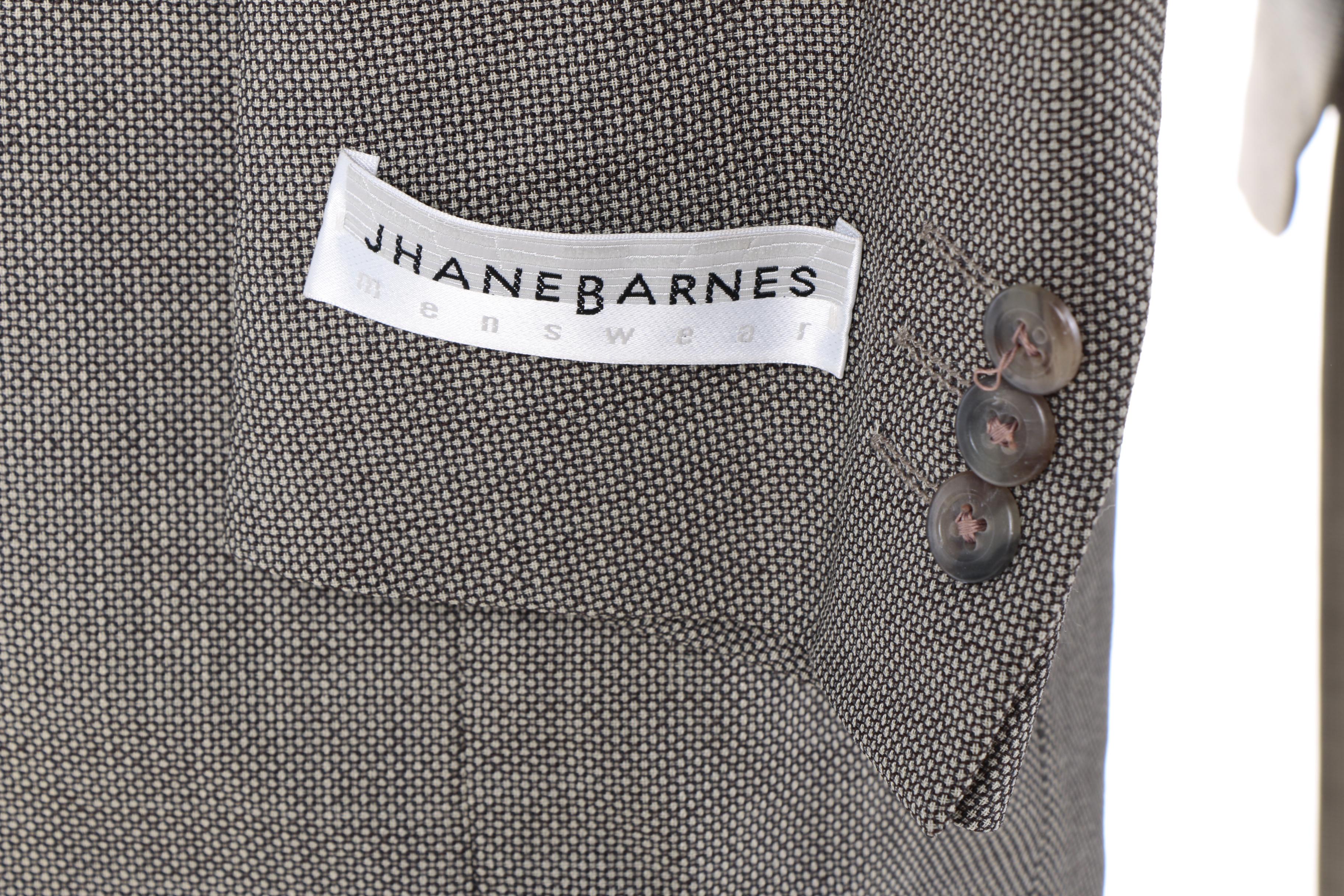 Men's Jhanes Barnes and Mark Shale Wool Tweed Suits