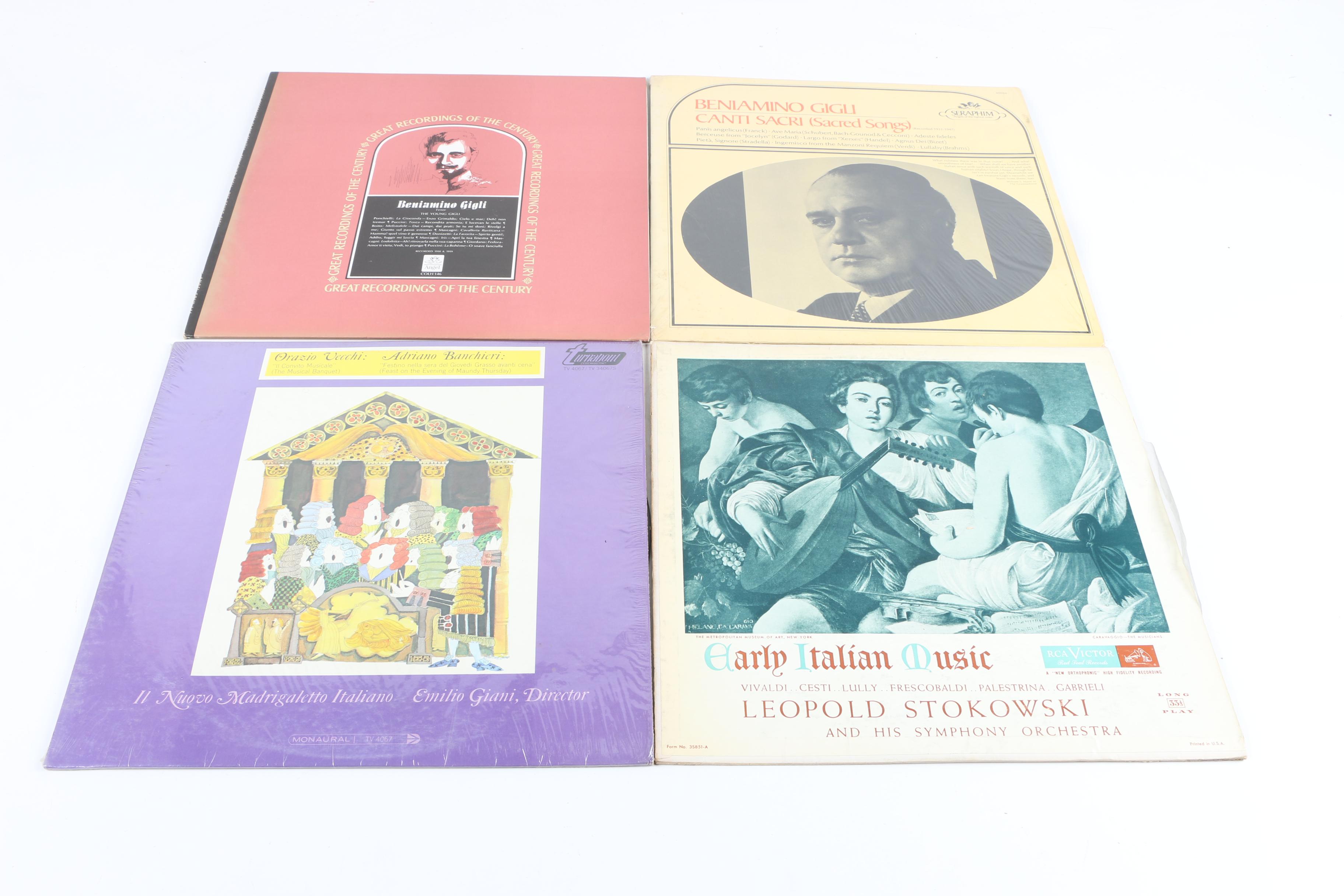 Italian Classical Records Including Maria Callas