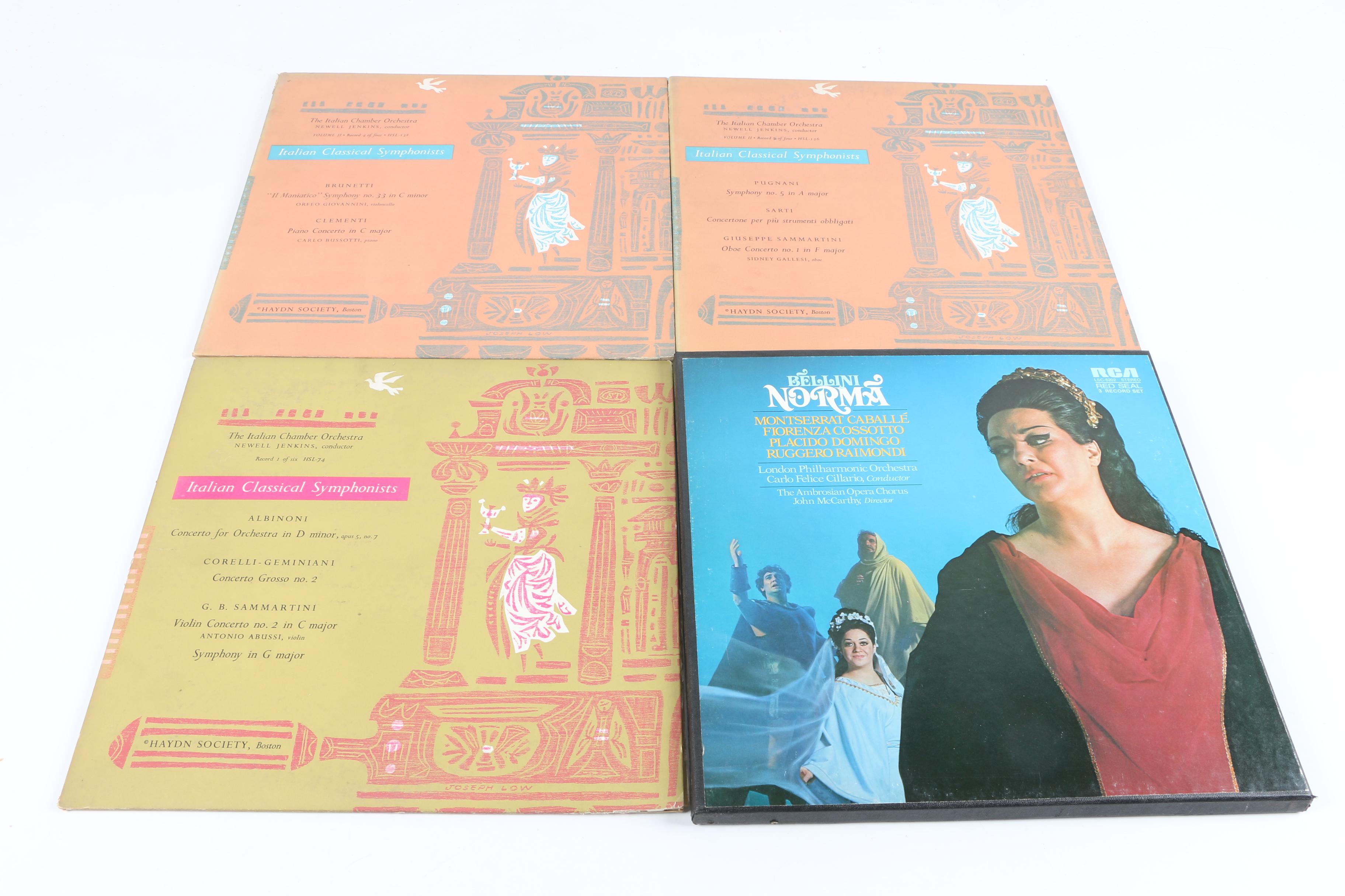 Italian Classical Records Including Maria Callas