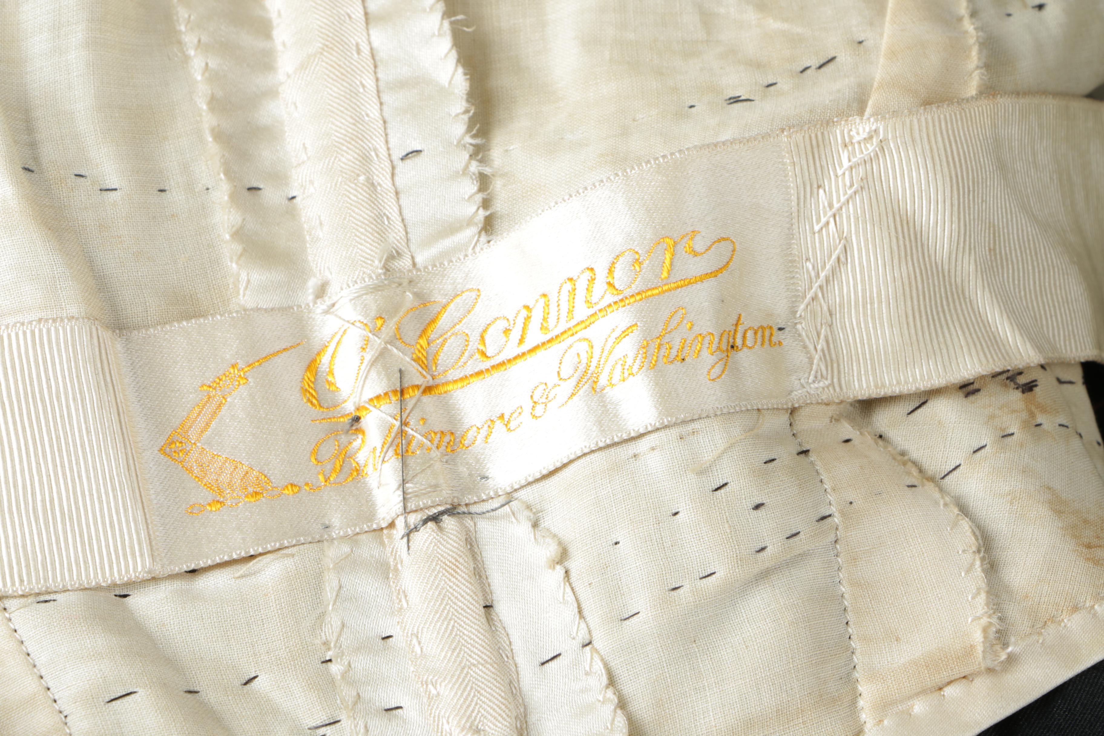 Women's Circa 1910 Early Edwardian Plum and Black Silk Gown Trimmed in Lace