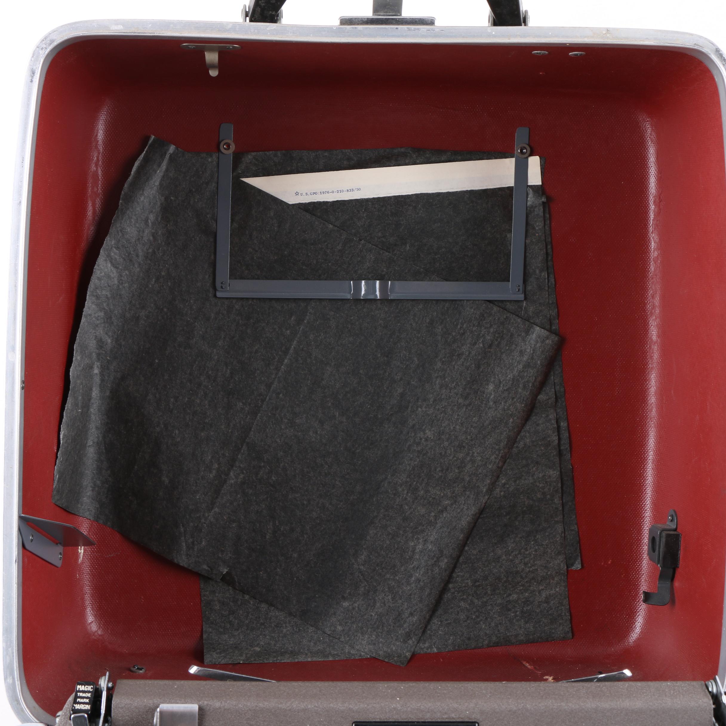 Vintage Royal "Quiet de Luxe" Typewriter with Hard-Shell Case