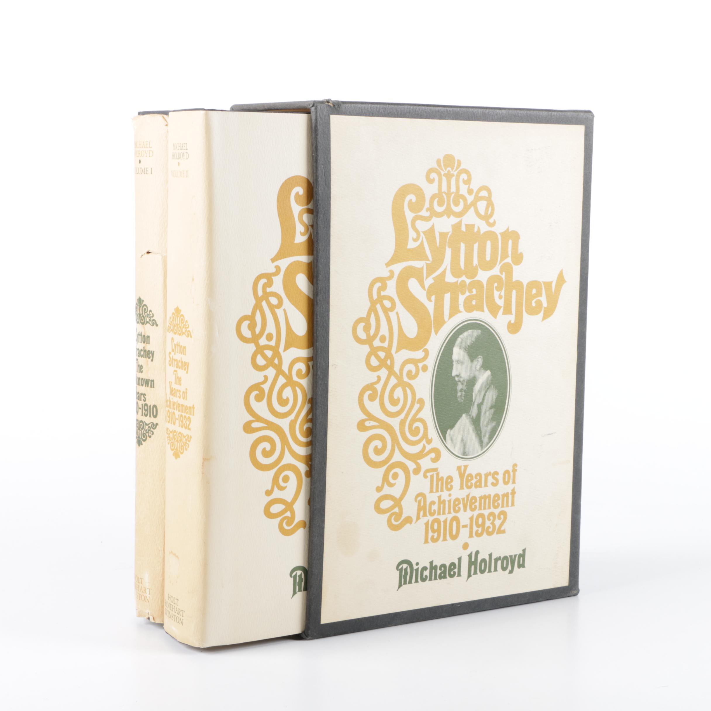 First Edition "Lytton Strachey: The Years of Achievement" by Michael Holroyd