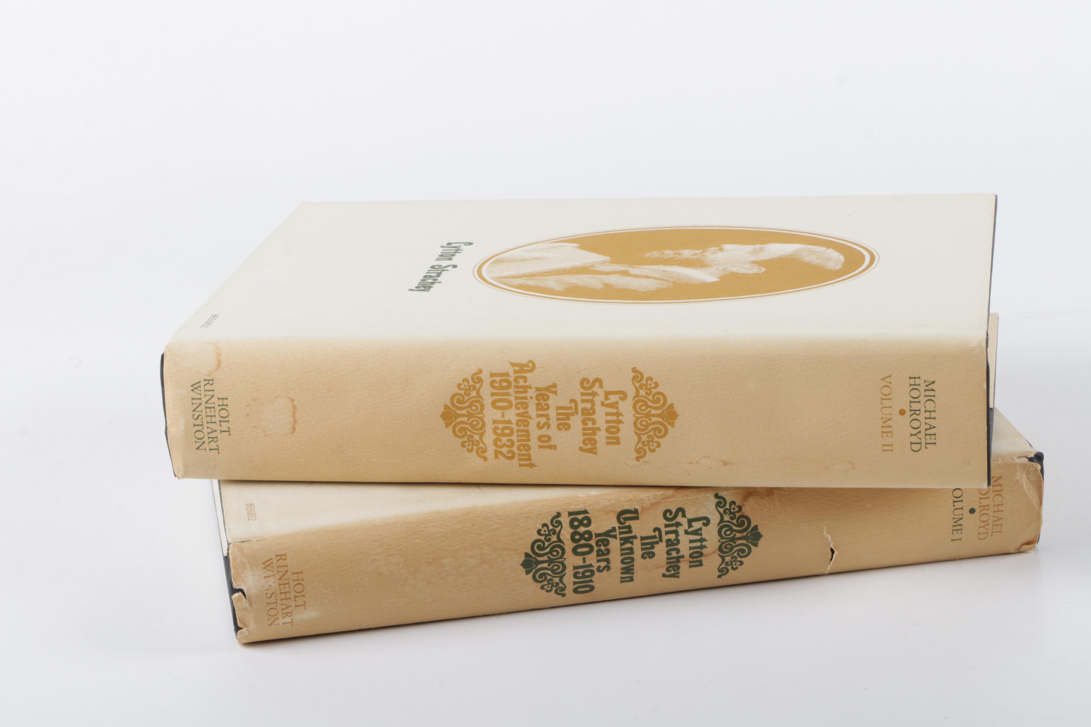 First Edition "Lytton Strachey: The Years of Achievement" by Michael Holroyd
