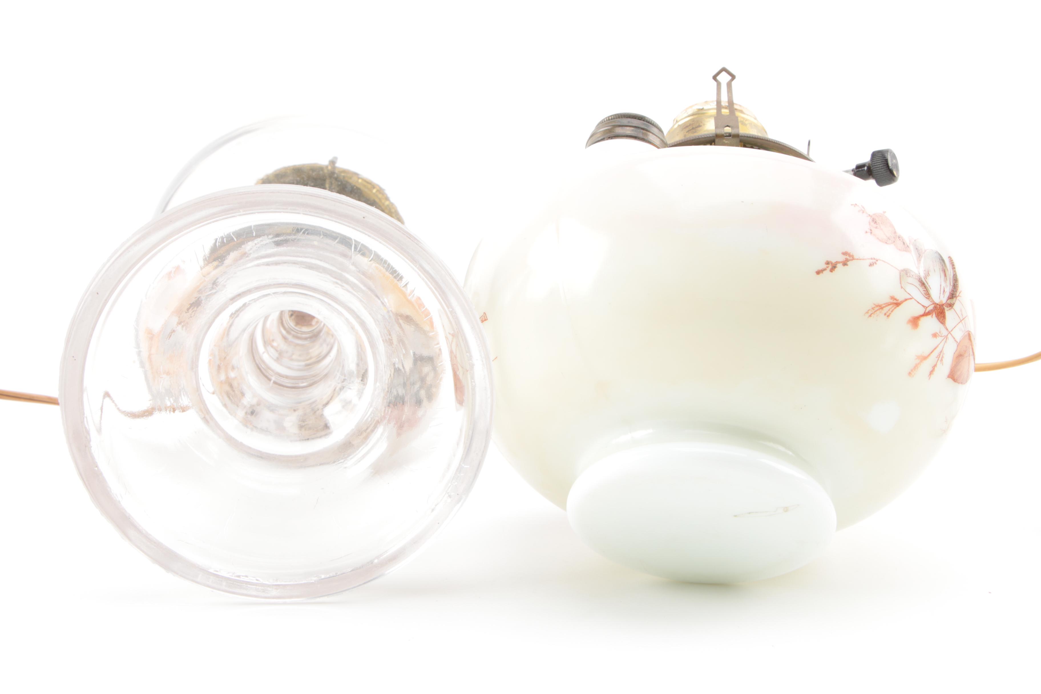 Converted Electric and Oil Lamps