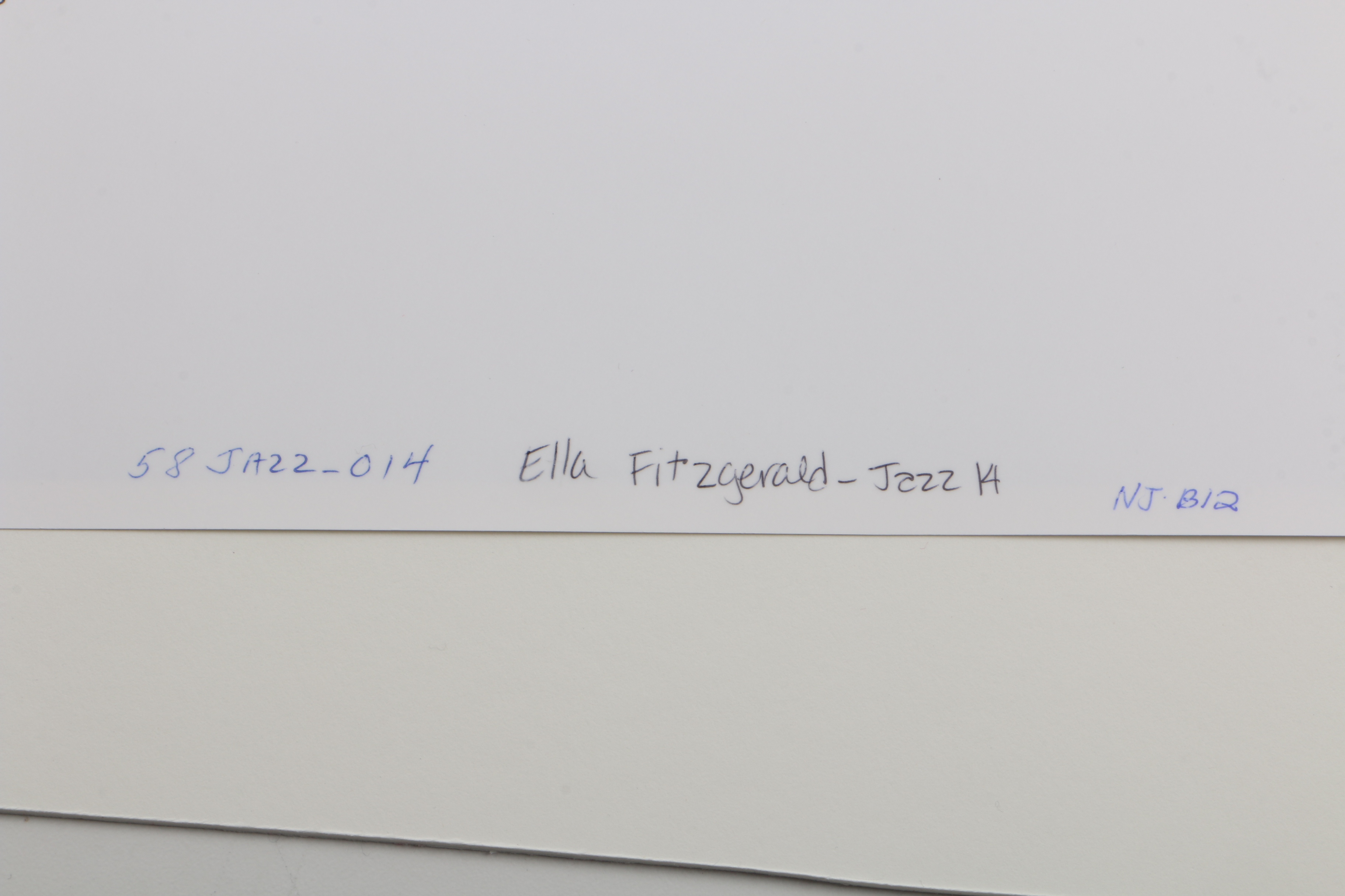 Carmel Vitullo Limited Edition Photograph Print "Ella Fitzgerald"